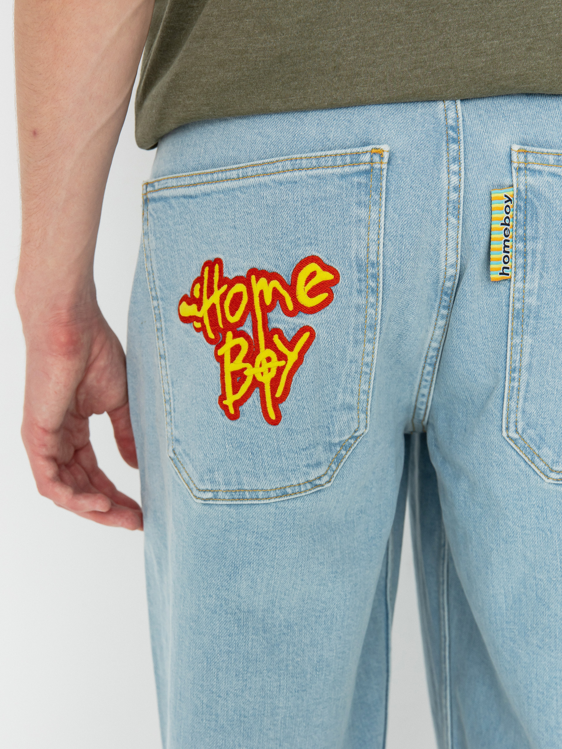 Kalhoty Homeboy X Tra Monster Pencil Denim (moon)