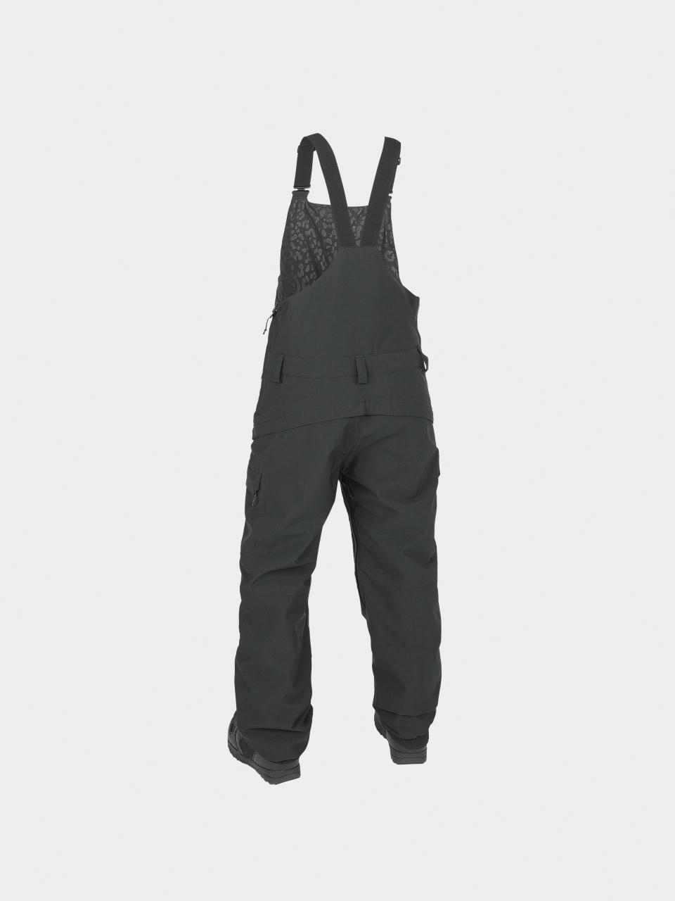 Dámské Snowboardové kalhoty  Volcom Creston 3D Stretch Bib Overall (black)