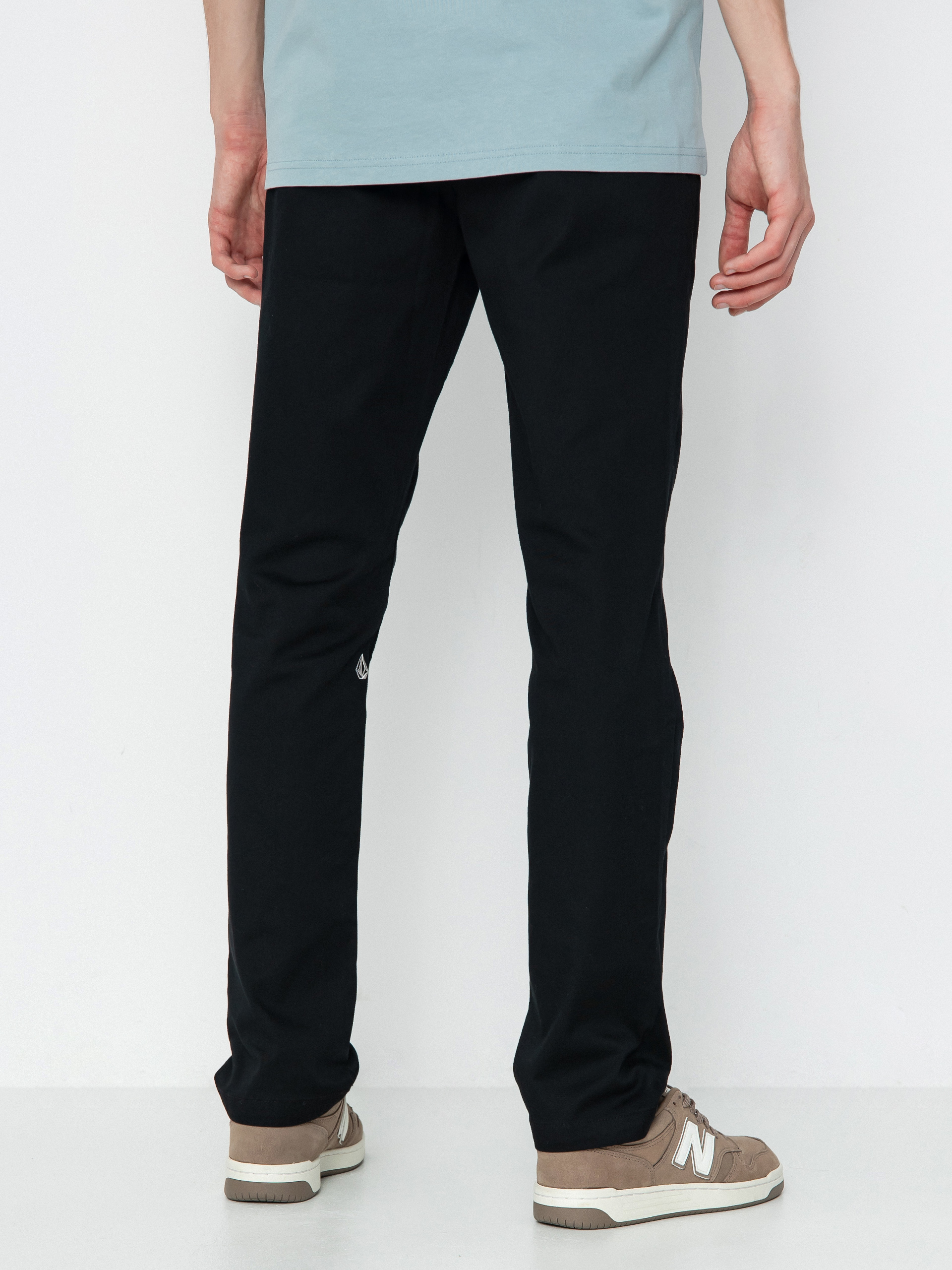 Kalhoty Volcom Frickin Slim Stretch (black)