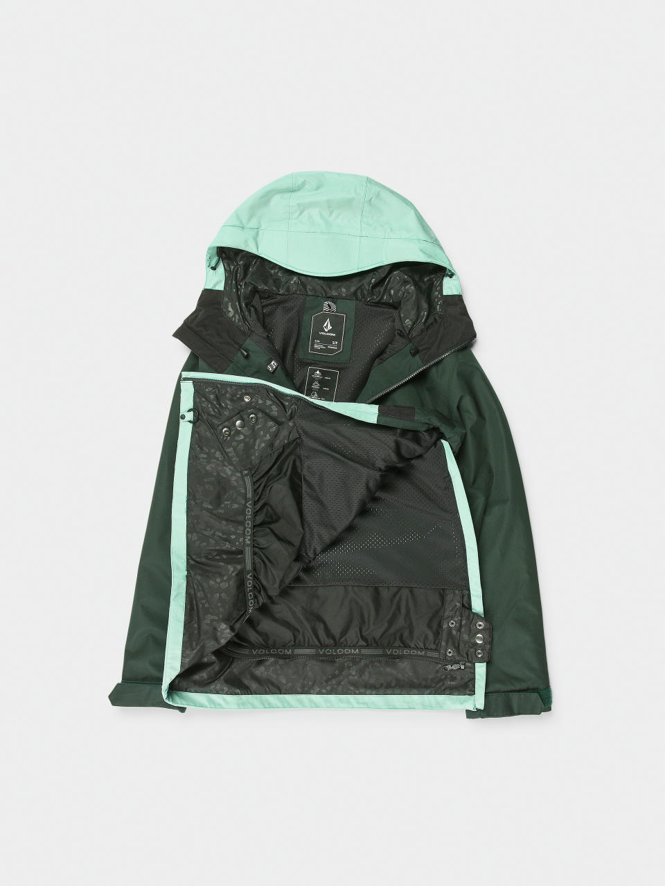 Dámská Snowboardová bunda Volcom Ashfield Pullover (wasabi)