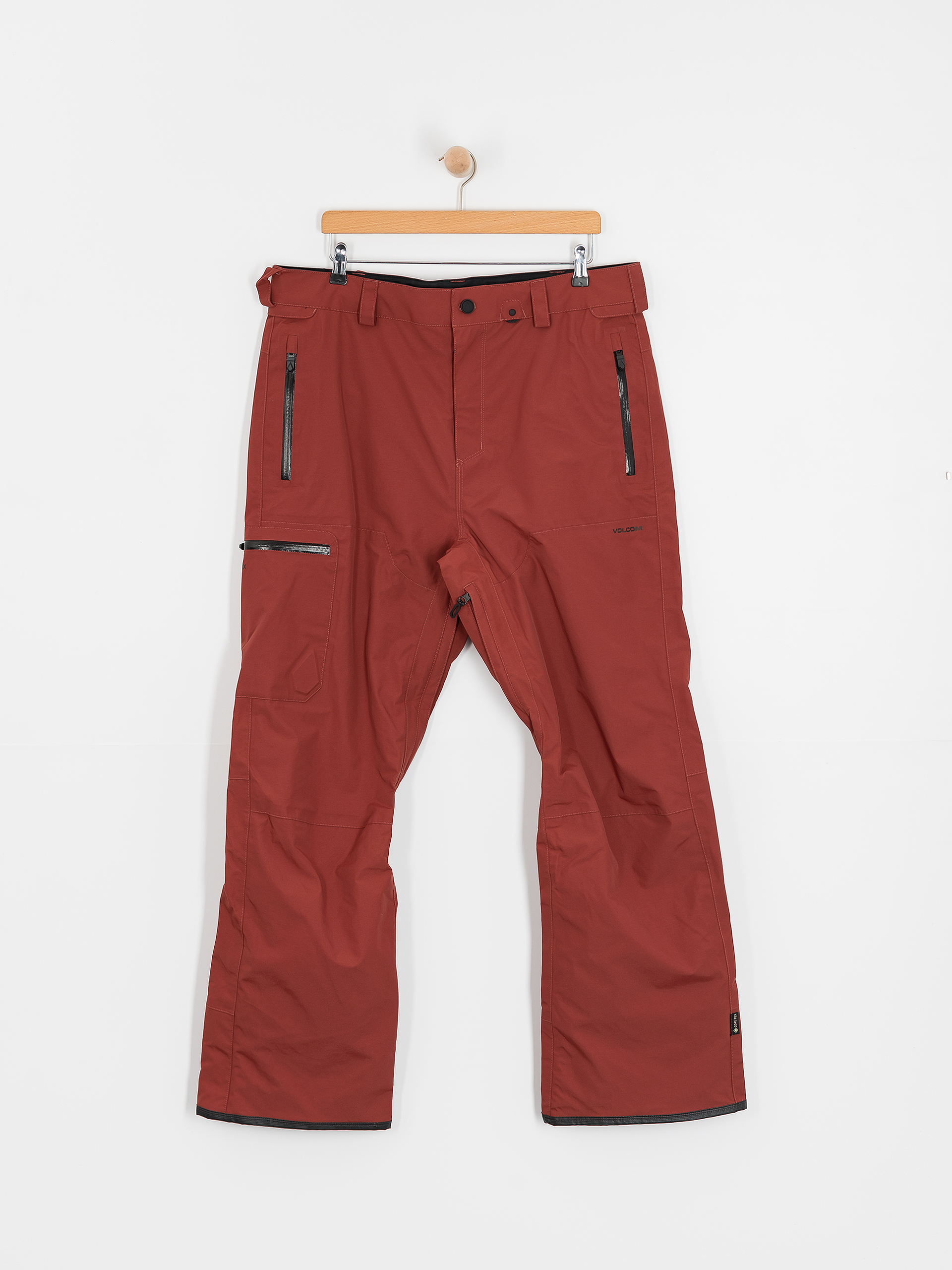 Pánské Snowboardové kalhoty  Volcom L Gore Tex (redwood)