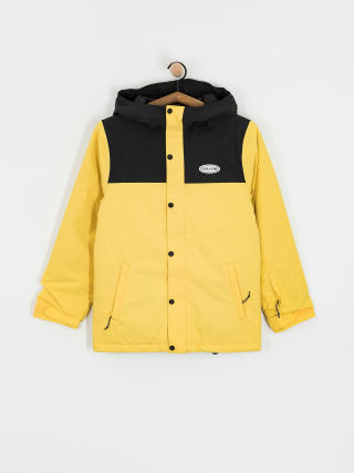 Snowboardová bunda Volcom Stone.91 Ins JR (dark yellow)