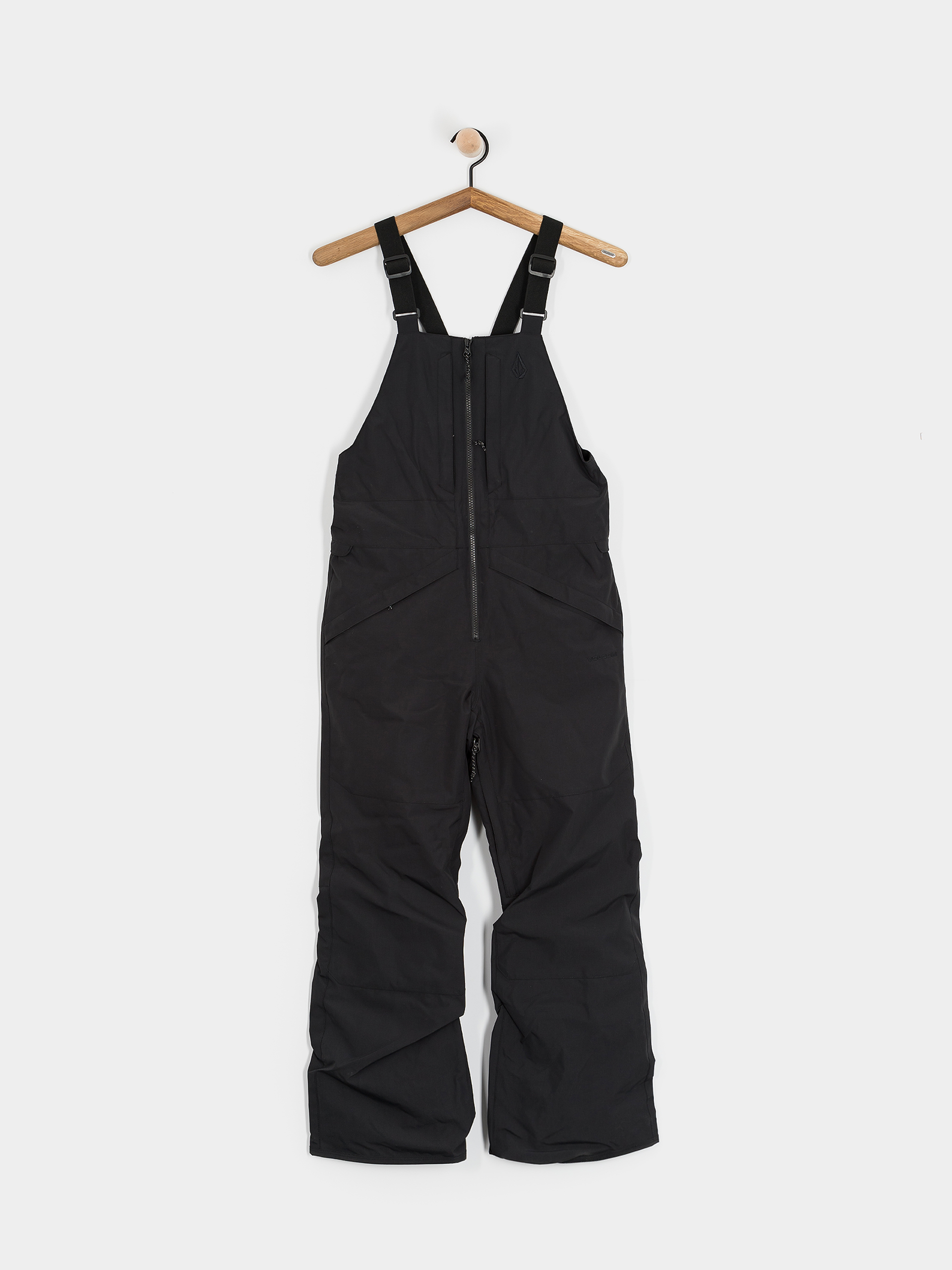 Snowboardové kalhoty  Volcom Barkley Ins Bib Overall JR (black)