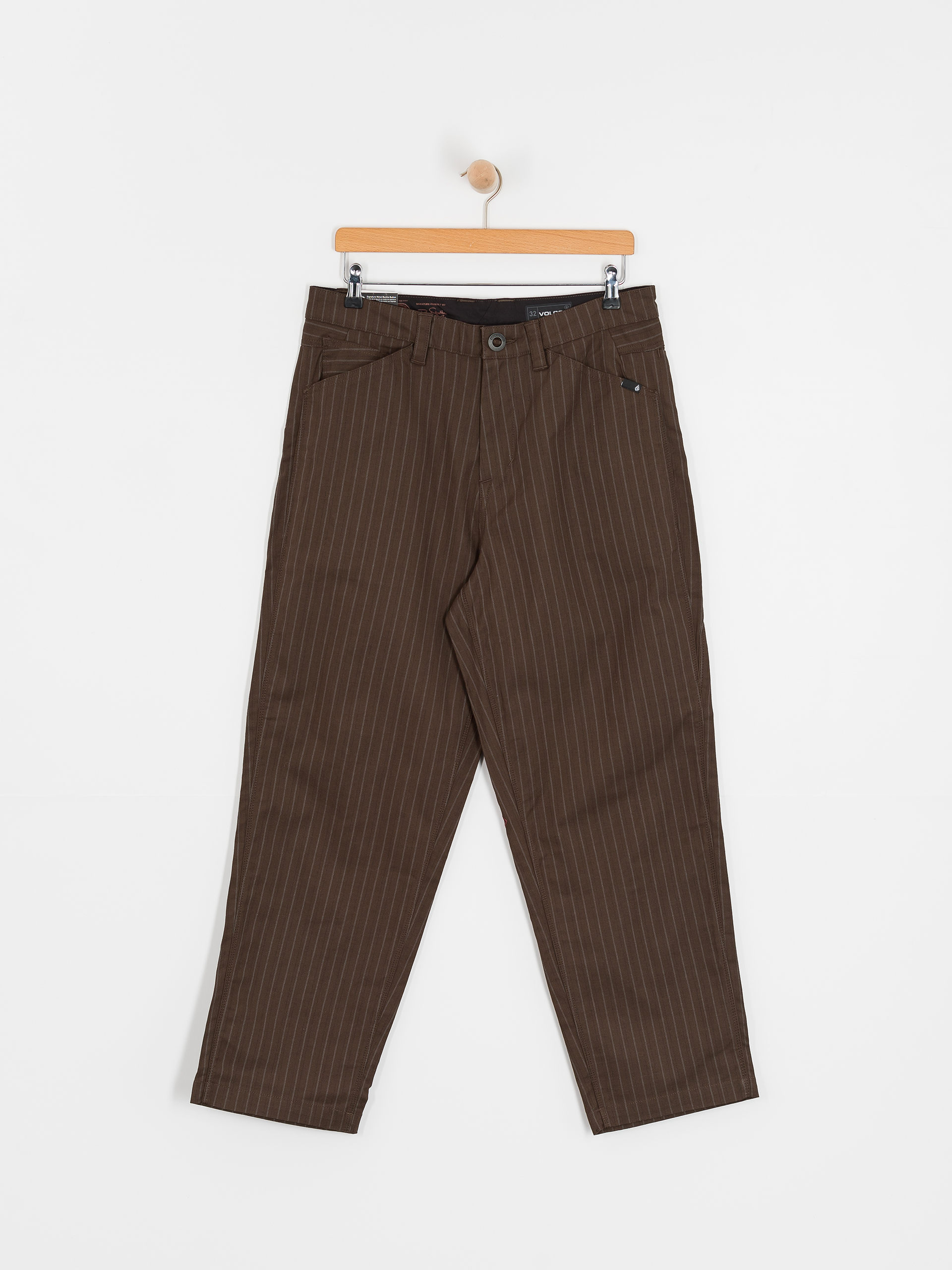 Kalhoty Volcom Skate Vitals Remy S (dark brown)