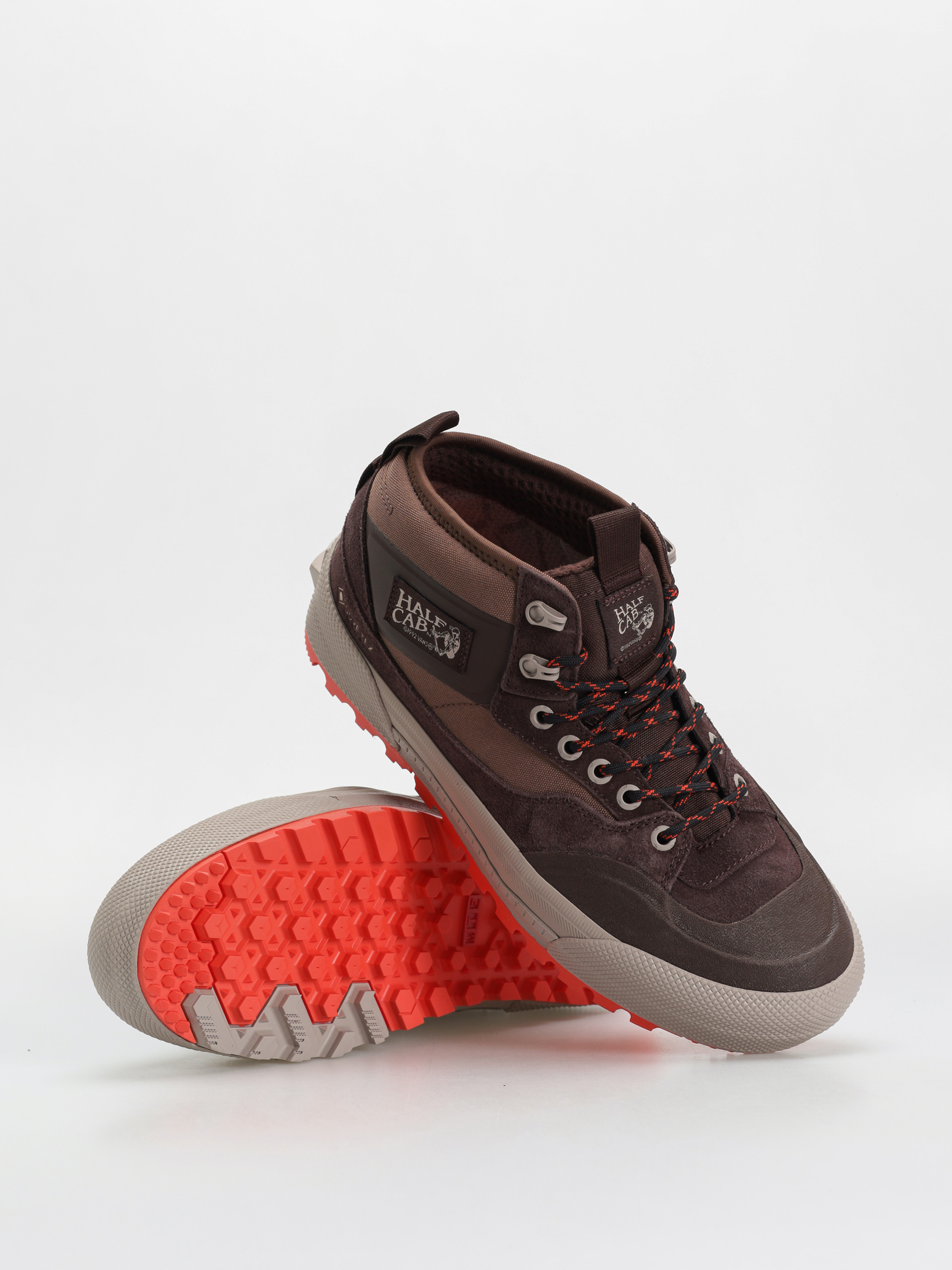 Boty Vans Half Cab Gore Tex MTE - hnědá (bitter chocolate)