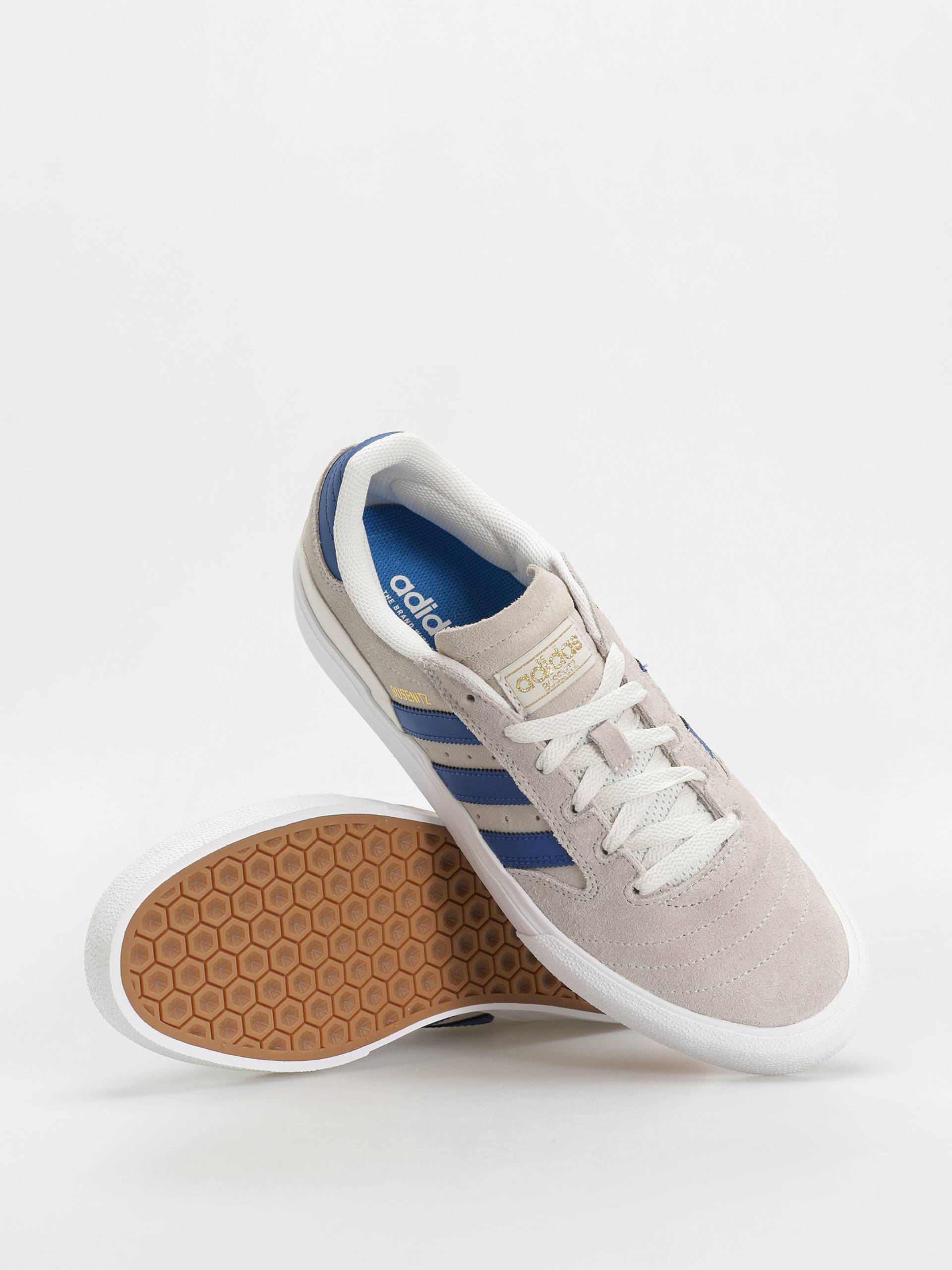 Boty adidas Busenitz Vulc II (crywht/royblu/goldmt)