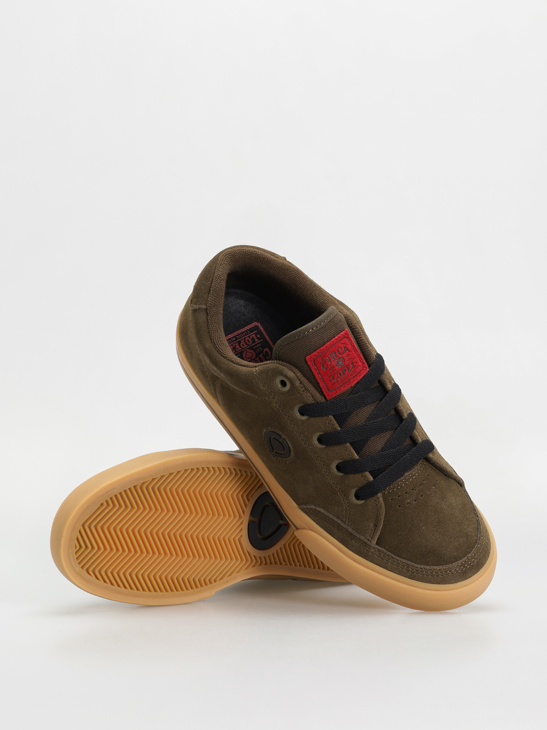 Boty Circa Al 50 Slim (chocolate/red/gum)