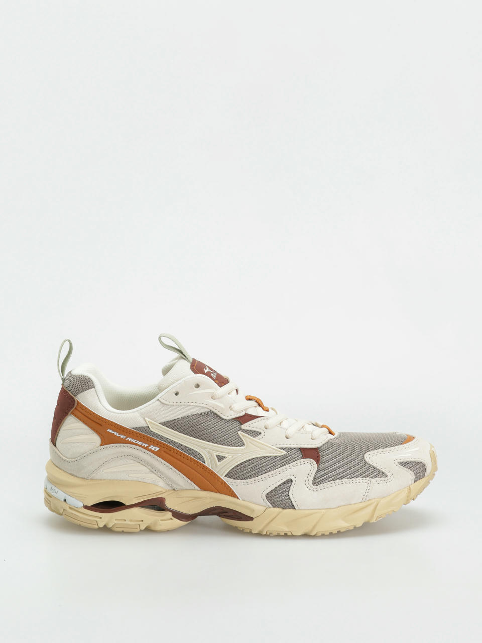 Boty Mizuno Wave Rider 10 Premium (vintage khaki/summer sand/pumpkin spice)