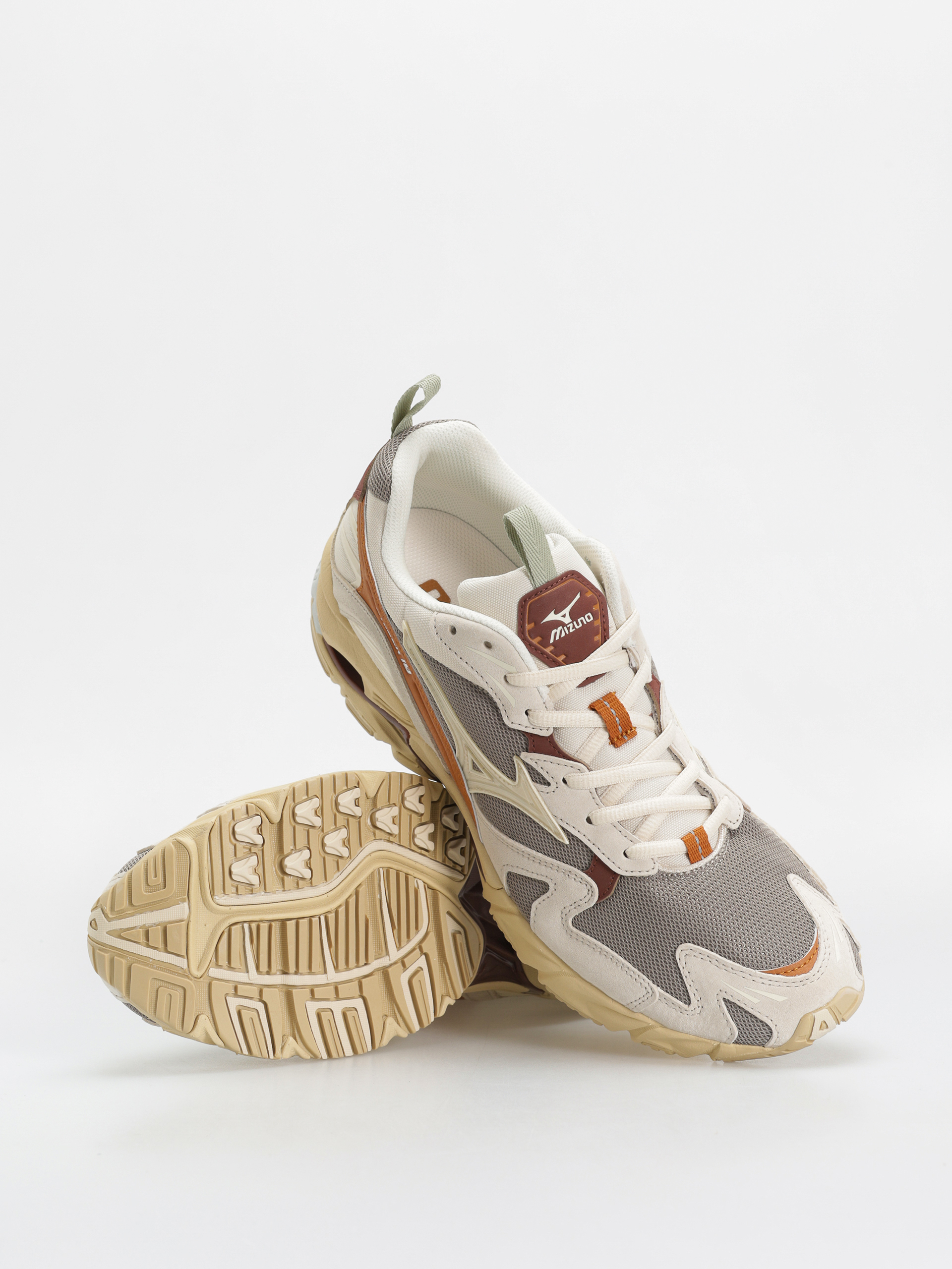 Boty Mizuno Wave Rider 10 Premium (vintage khaki/summer sand/pumpkin spice)