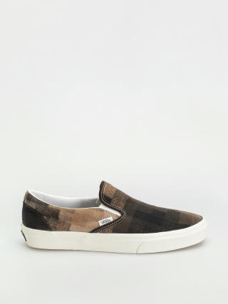 Boty Vans Classic Slip On (sweater check brown)