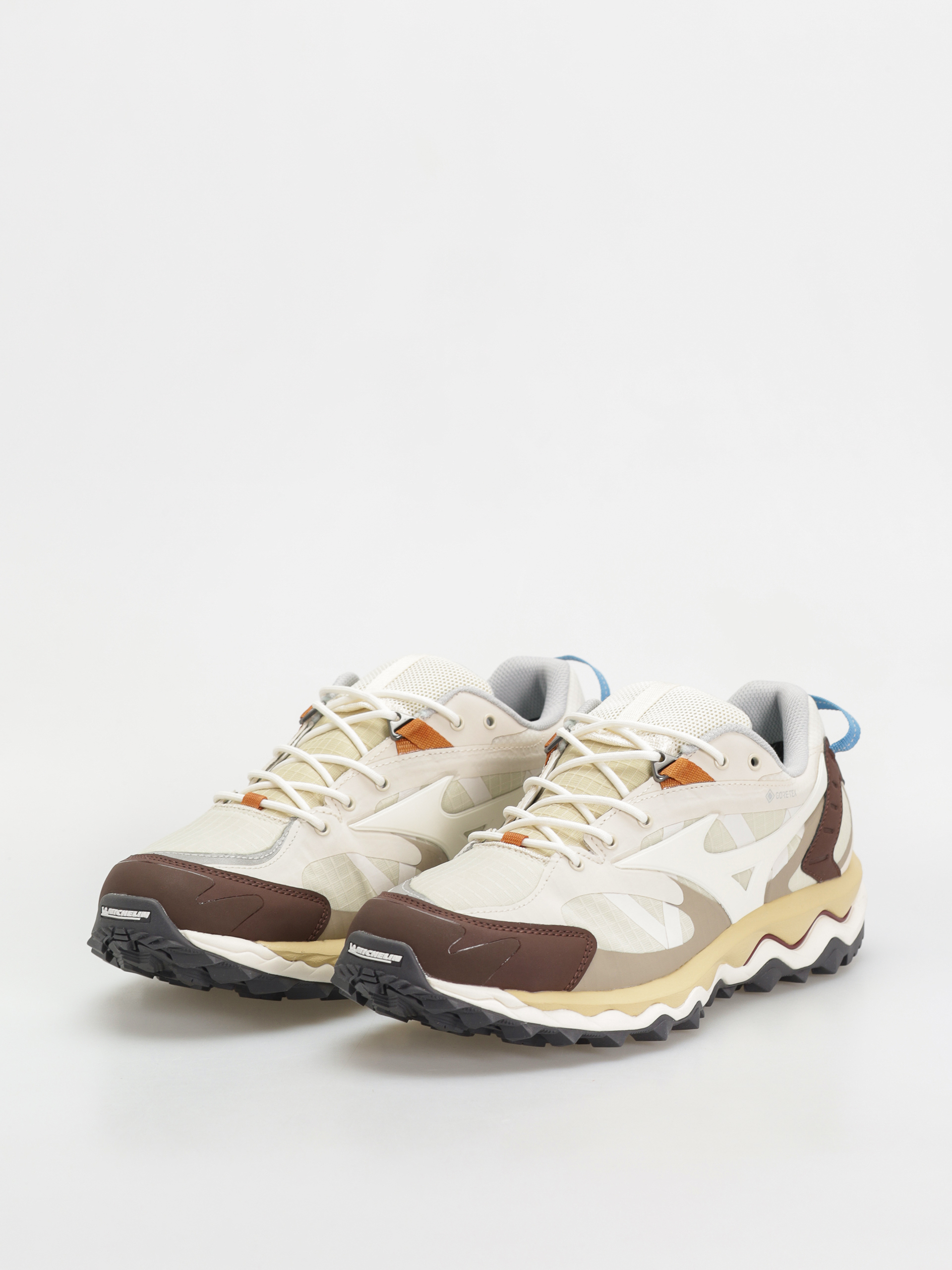 Boty Mizuno Wave Mujin TL GTX (summer sand/pristine/chicory coffee)