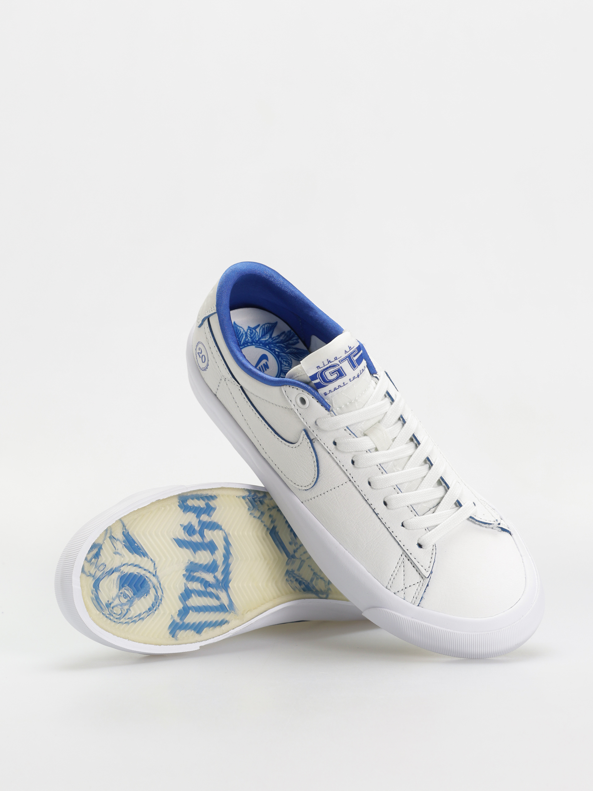 Boty Nike SB Blazer Low Pro Gt Prm (summit white/game royal summit white)