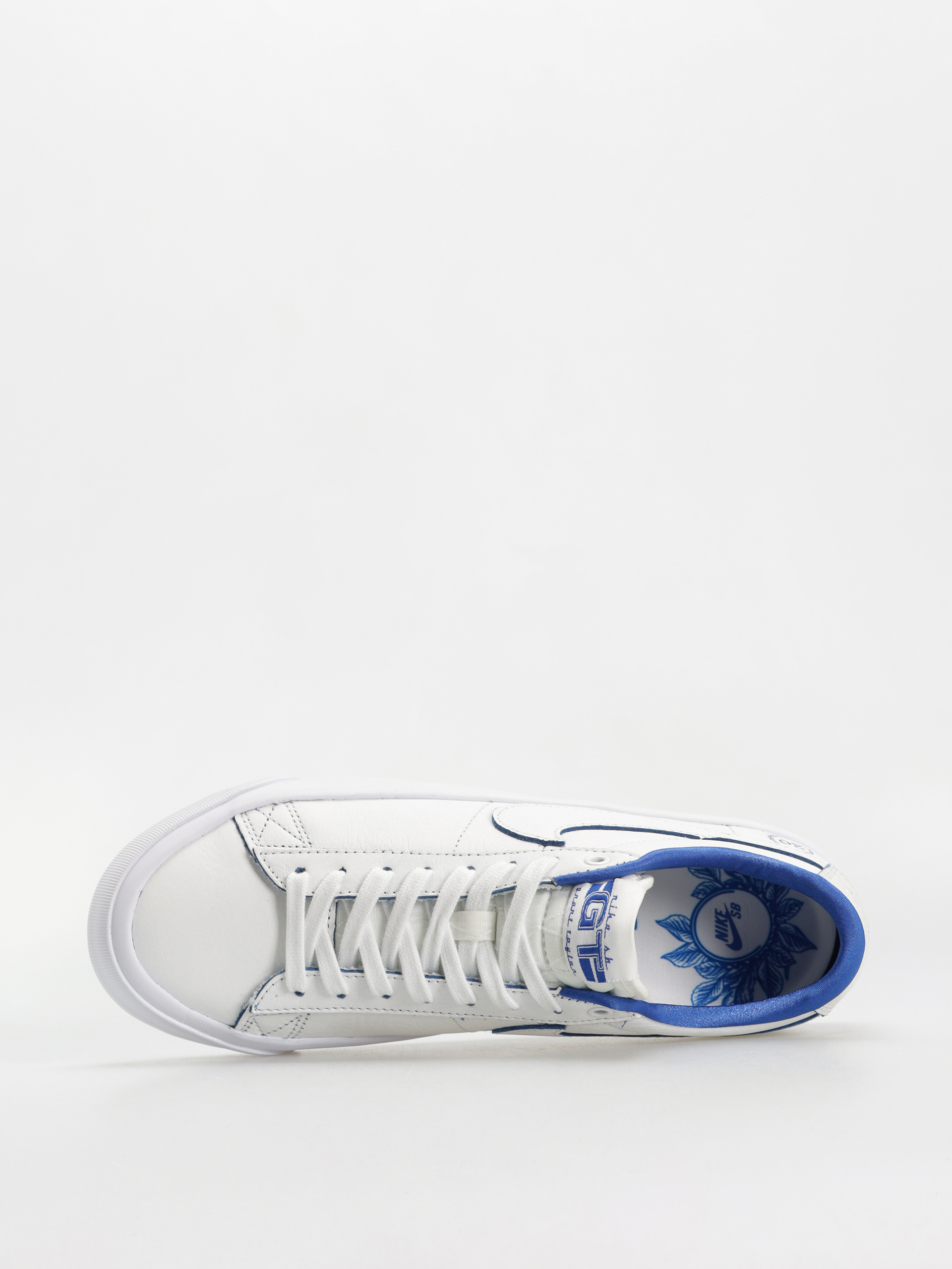 Boty Nike SB Blazer Low Pro Gt Prm (summit white/game royal summit white)
