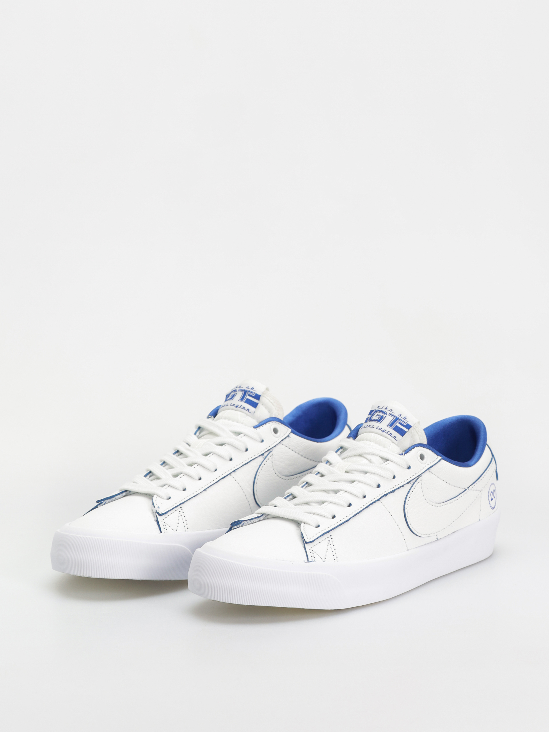 Boty Nike SB Blazer Low Pro Gt Prm (summit white/game royal summit white)