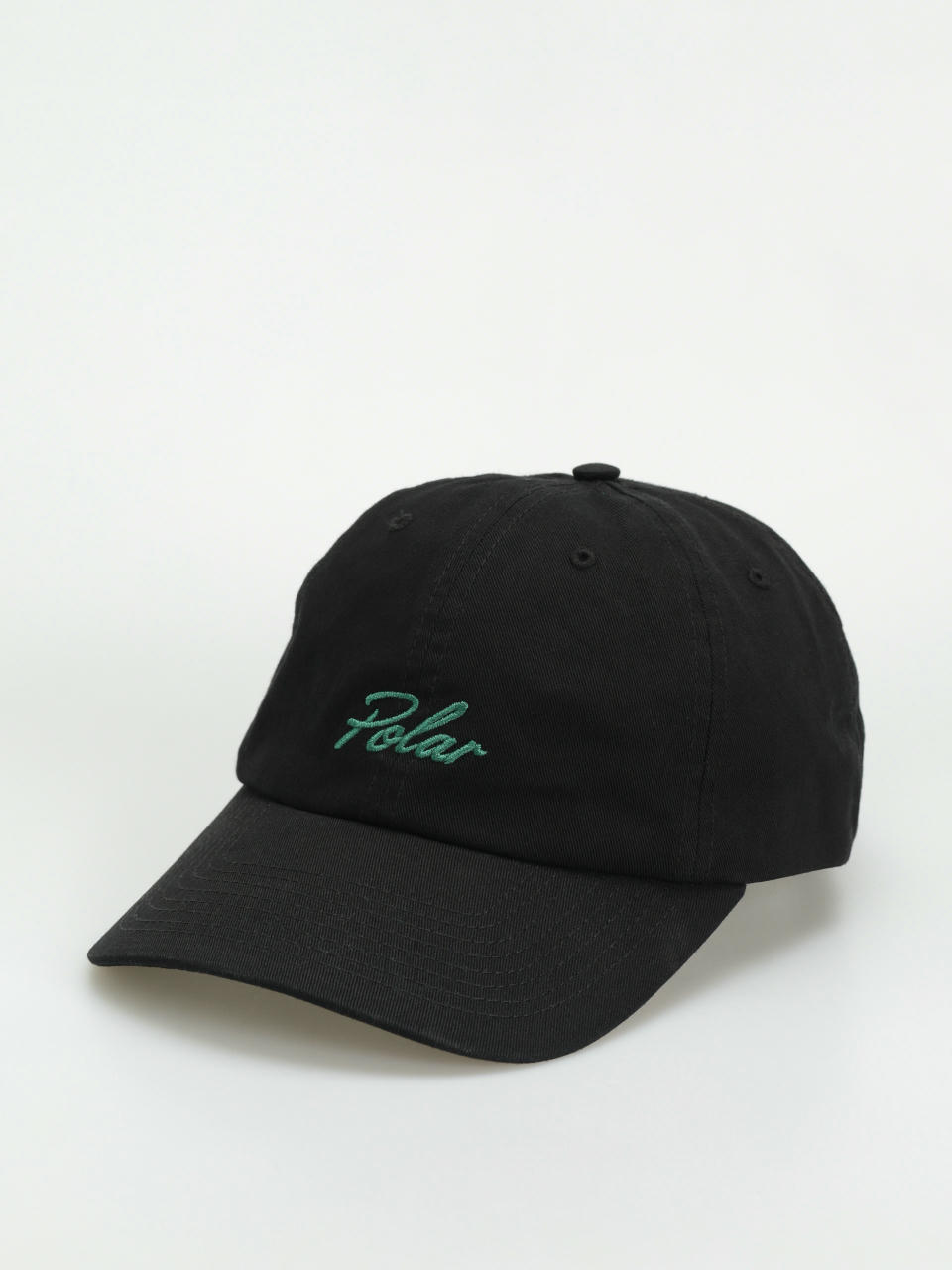 Kšiltovka  Polar Skate Sai Varsity Logo (black/emerald)