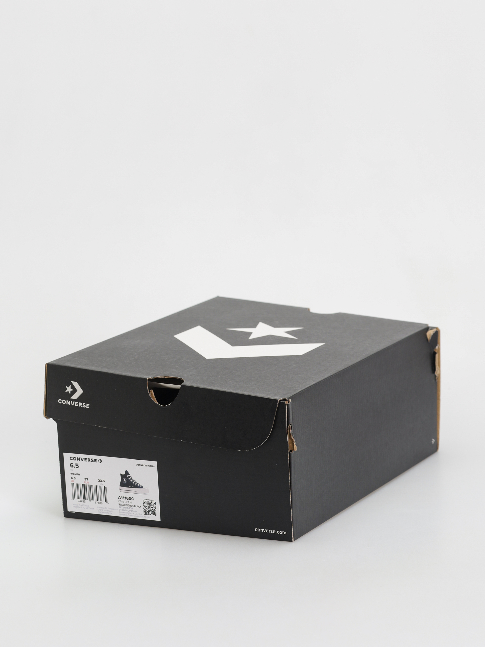 Tenisky Converse Chuck Taylor All Star Lift Platform Puffed Up Wmn (black/egret/black)