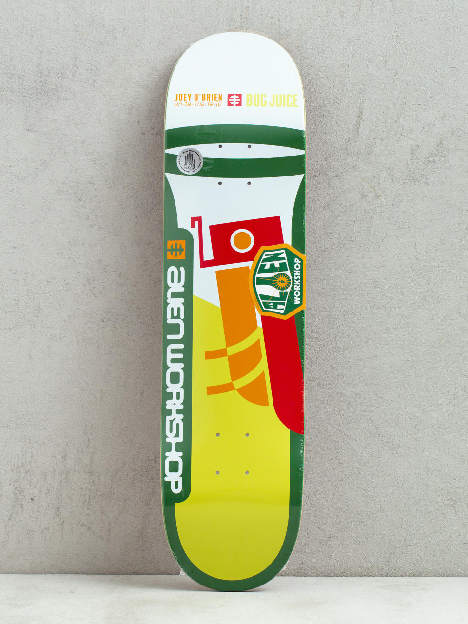 Deska Alienworkshop Joey Obrien Bug Juice (white/green/red)