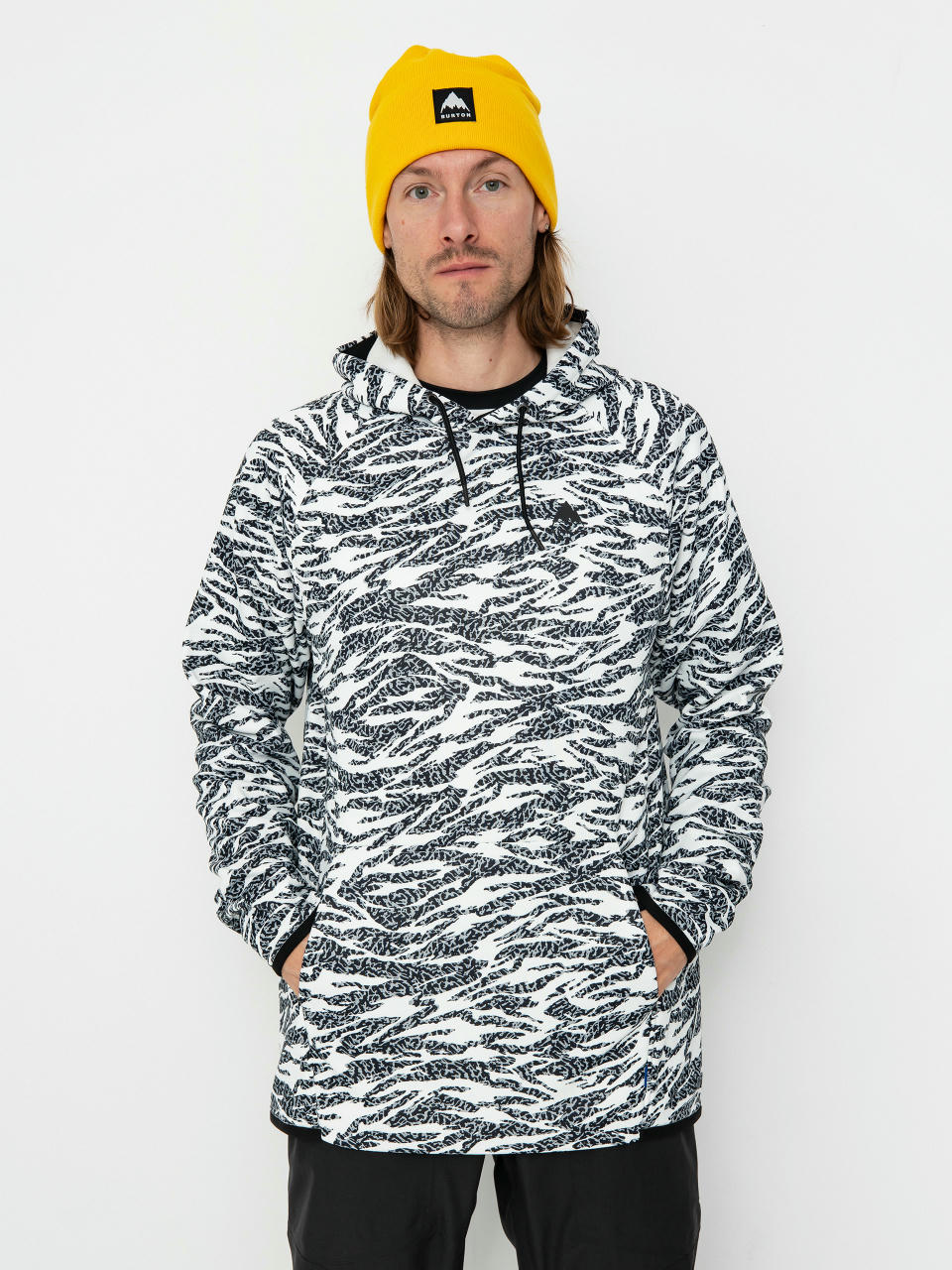 Pánská Termomikina  Burton Crown Weatherproof HD (zebra camo)