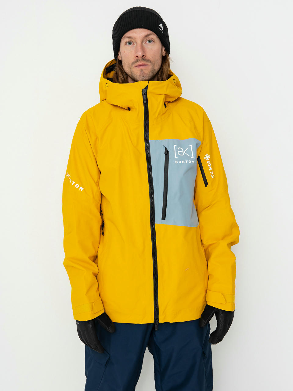 Snowboardová bunda Burton Ak Gore Tex Cyclic (goldenrod/dusty blue)