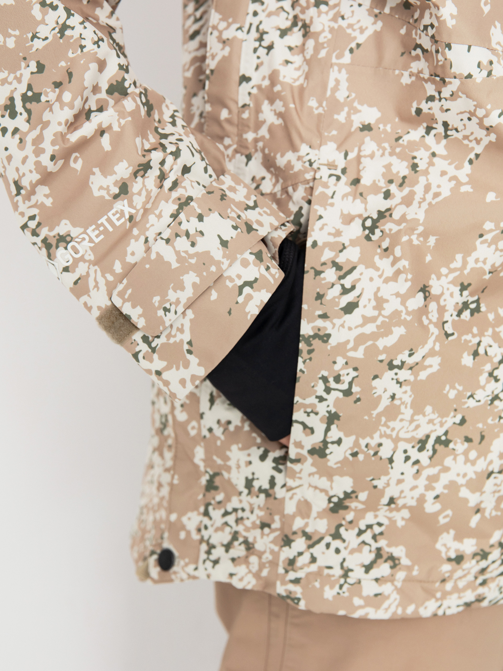 Pánská Snowboardová bunda Burton Pillowline Gore Tex Anorak (snowfall camo)