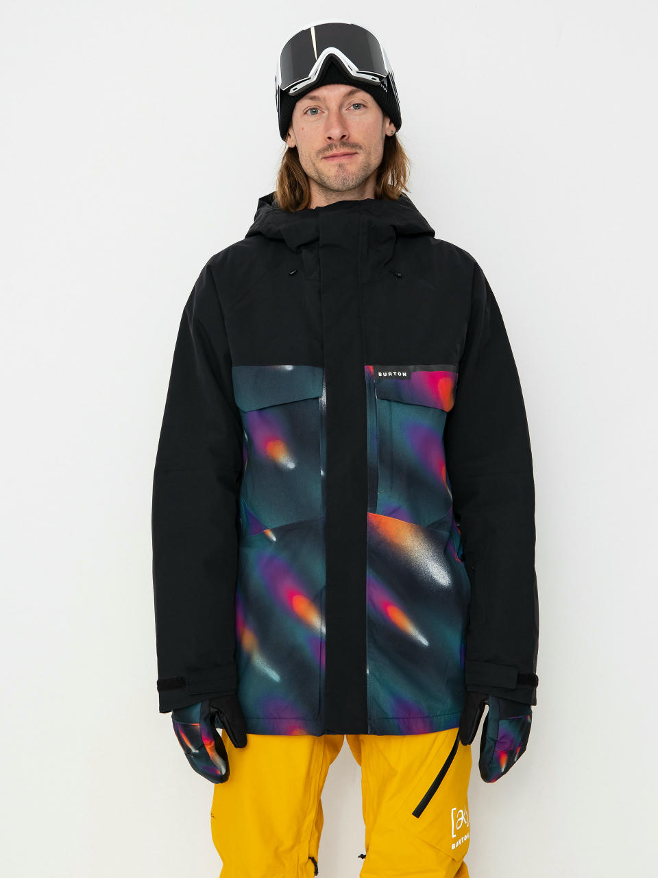 Pánská Snowboardová bunda Burton Covert 2.0 (true black/comets)