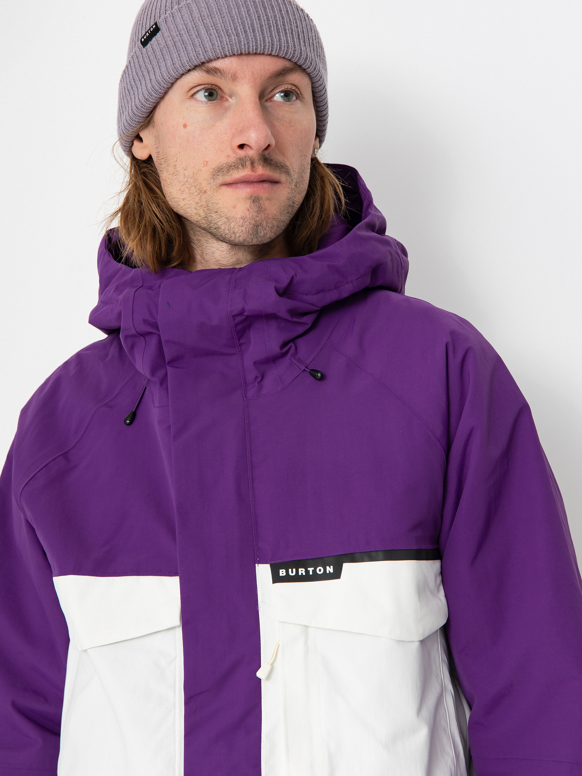 Pánská Snowboardová bunda Burton Covert 2.0 (imperial purple/stout white)