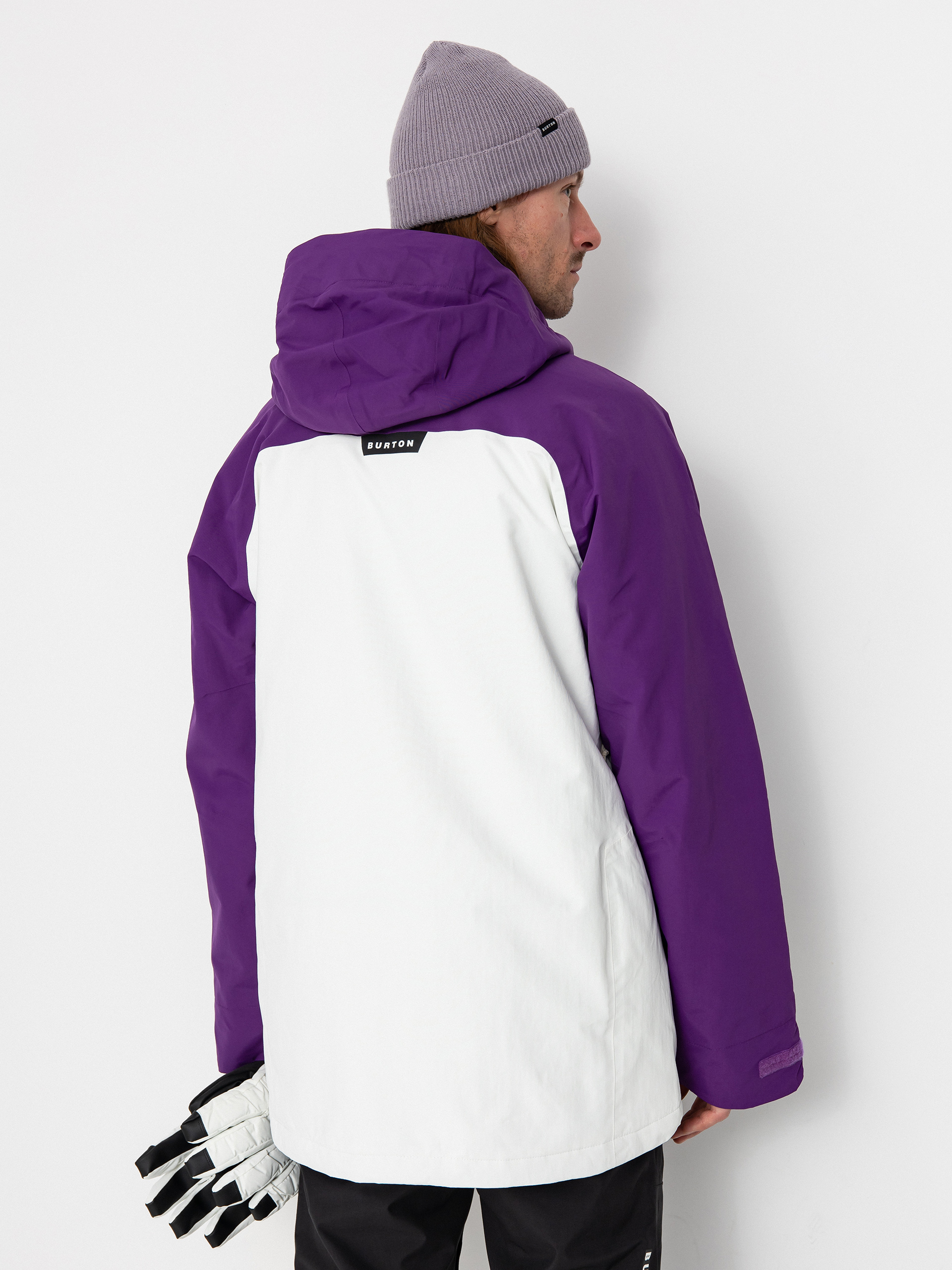 Pánská Snowboardová bunda Burton Covert 2.0 (imperial purple/stout white)