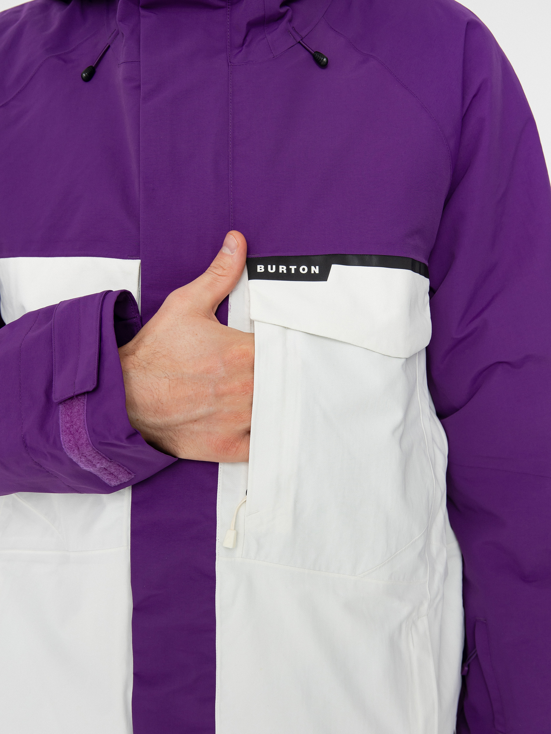 Pánská Snowboardová bunda Burton Covert 2.0 (imperial purple/stout white)