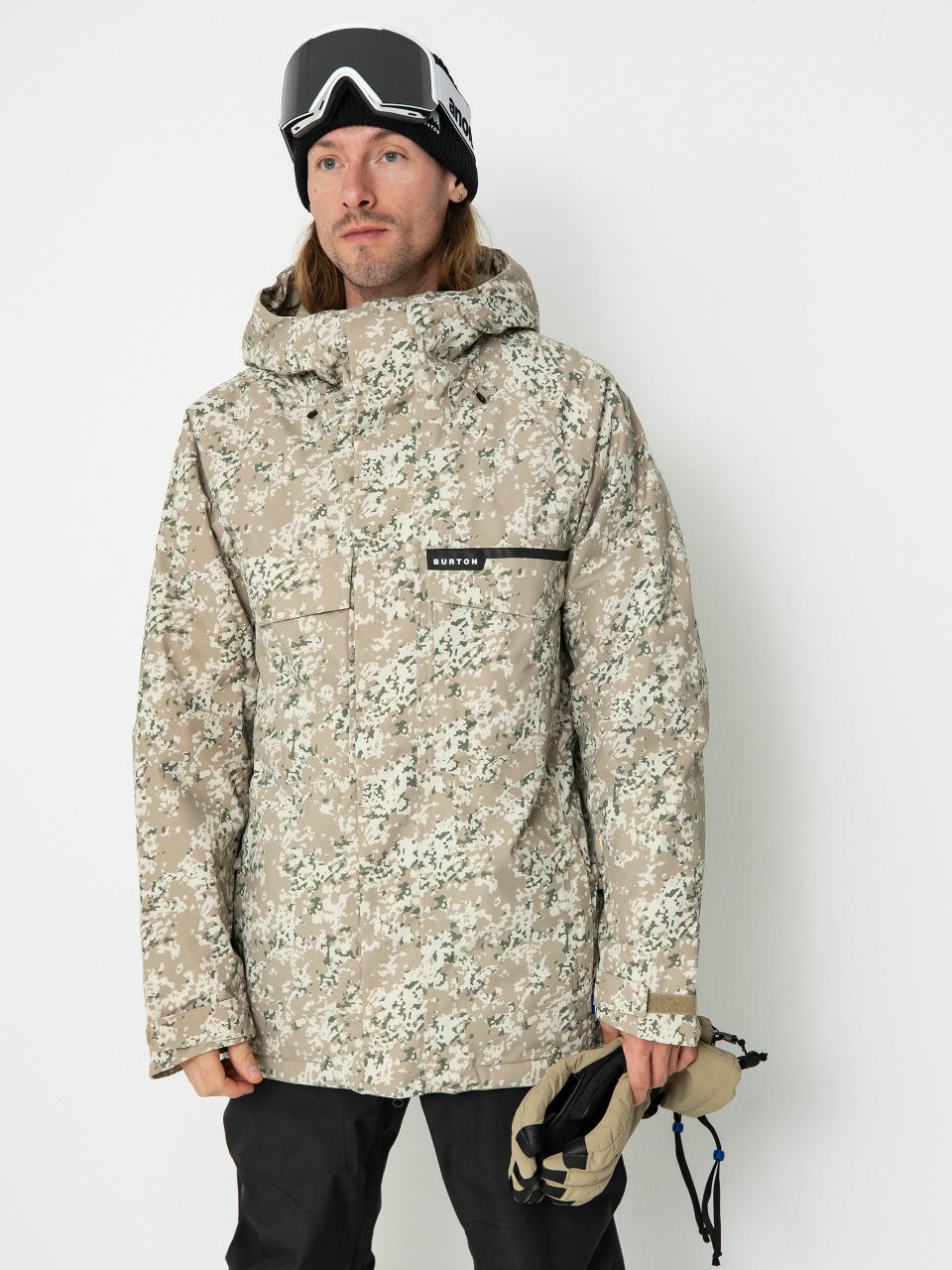 Pánská Snowboardová bunda Burton Covert 2.0 (snowfall camo)