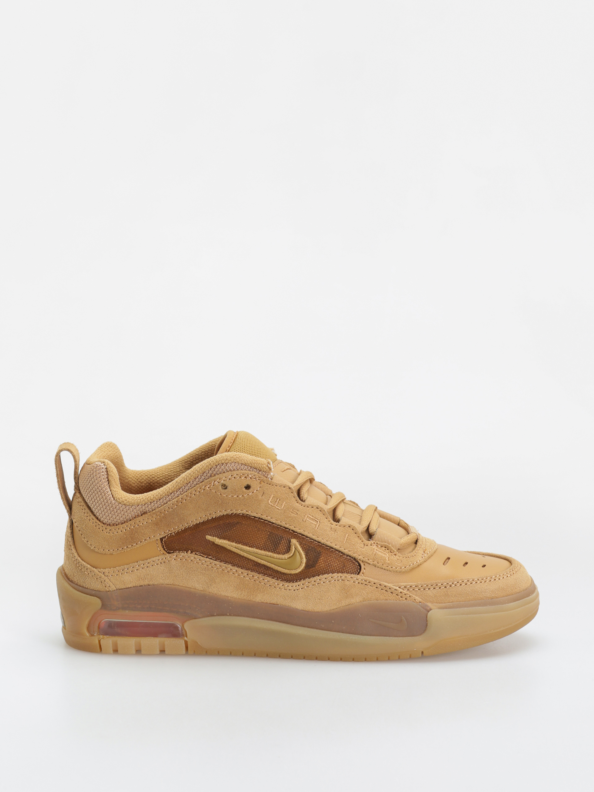 Boty Nike SB Air Max Ishod (flax/wheat flax safety orange)