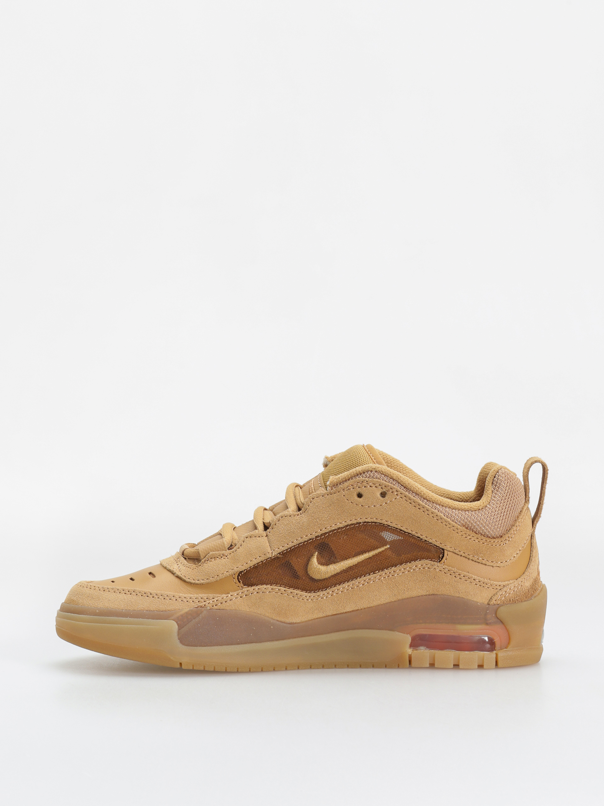 Boty Nike SB Air Max Ishod (flax/wheat flax safety orange)