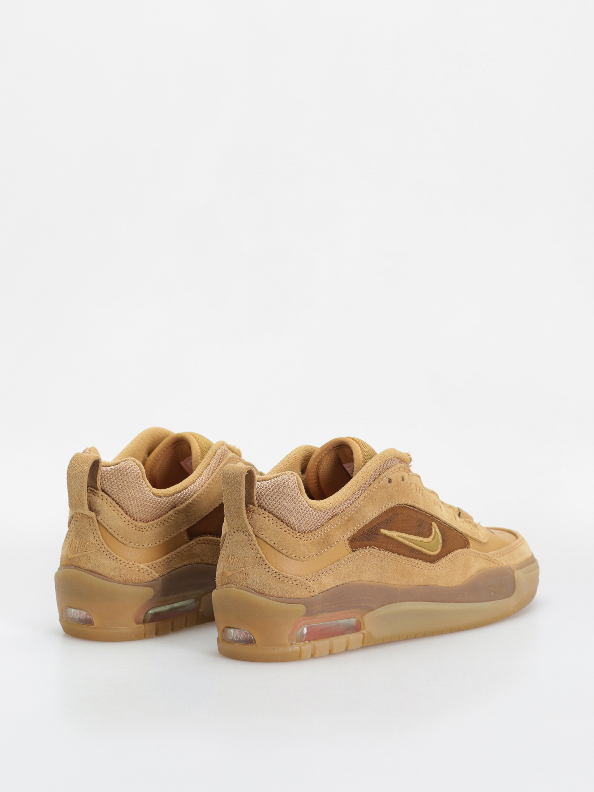 Boty Nike SB Air Max Ishod (flax/wheat flax safety orange)