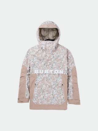 Snowboardová bunda Burton Frostner Anorak (snowfall camo/summit taupe)