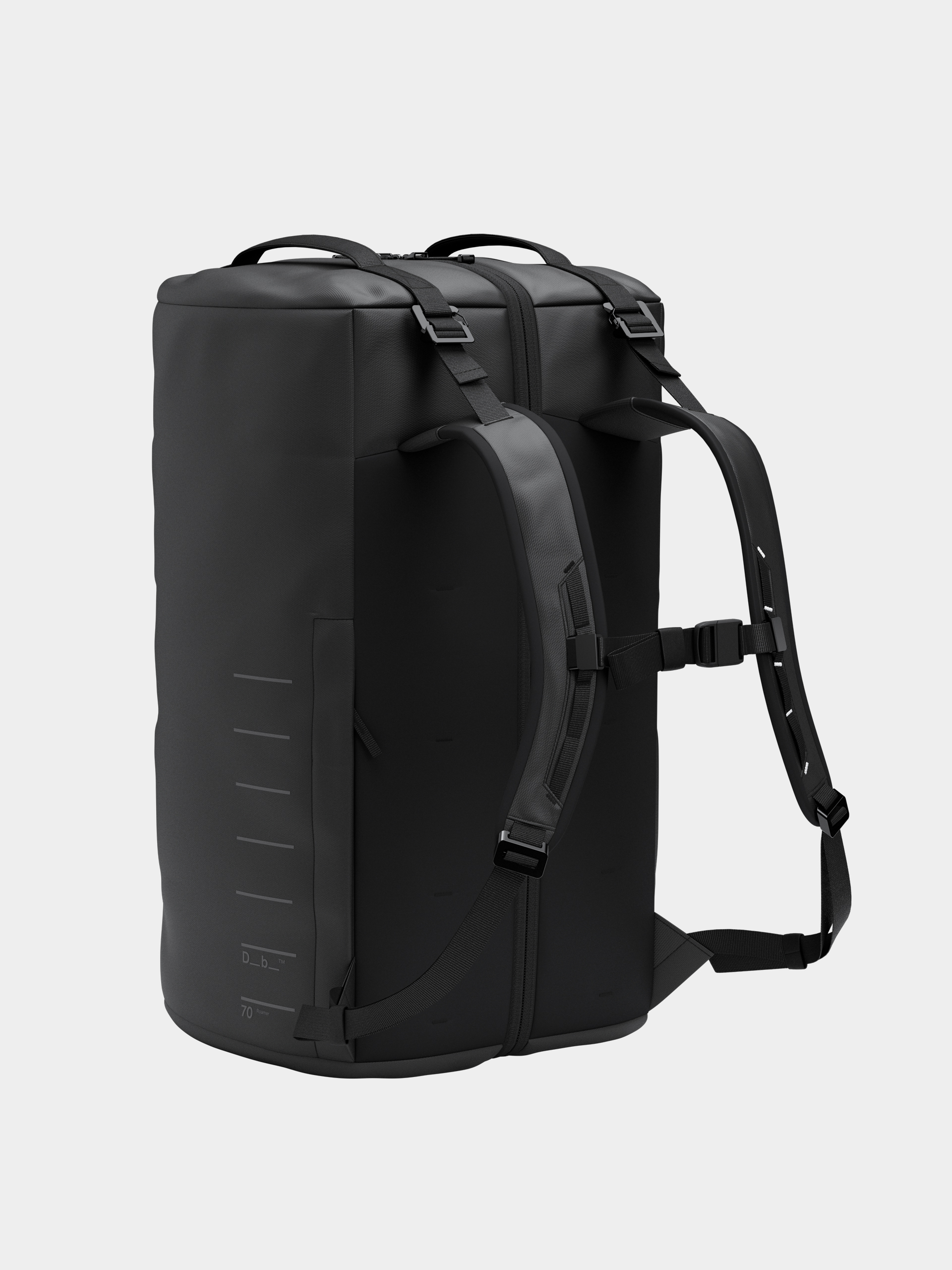 Cestovní taška Db Roamer Pro Split Duffel 70L (black out)