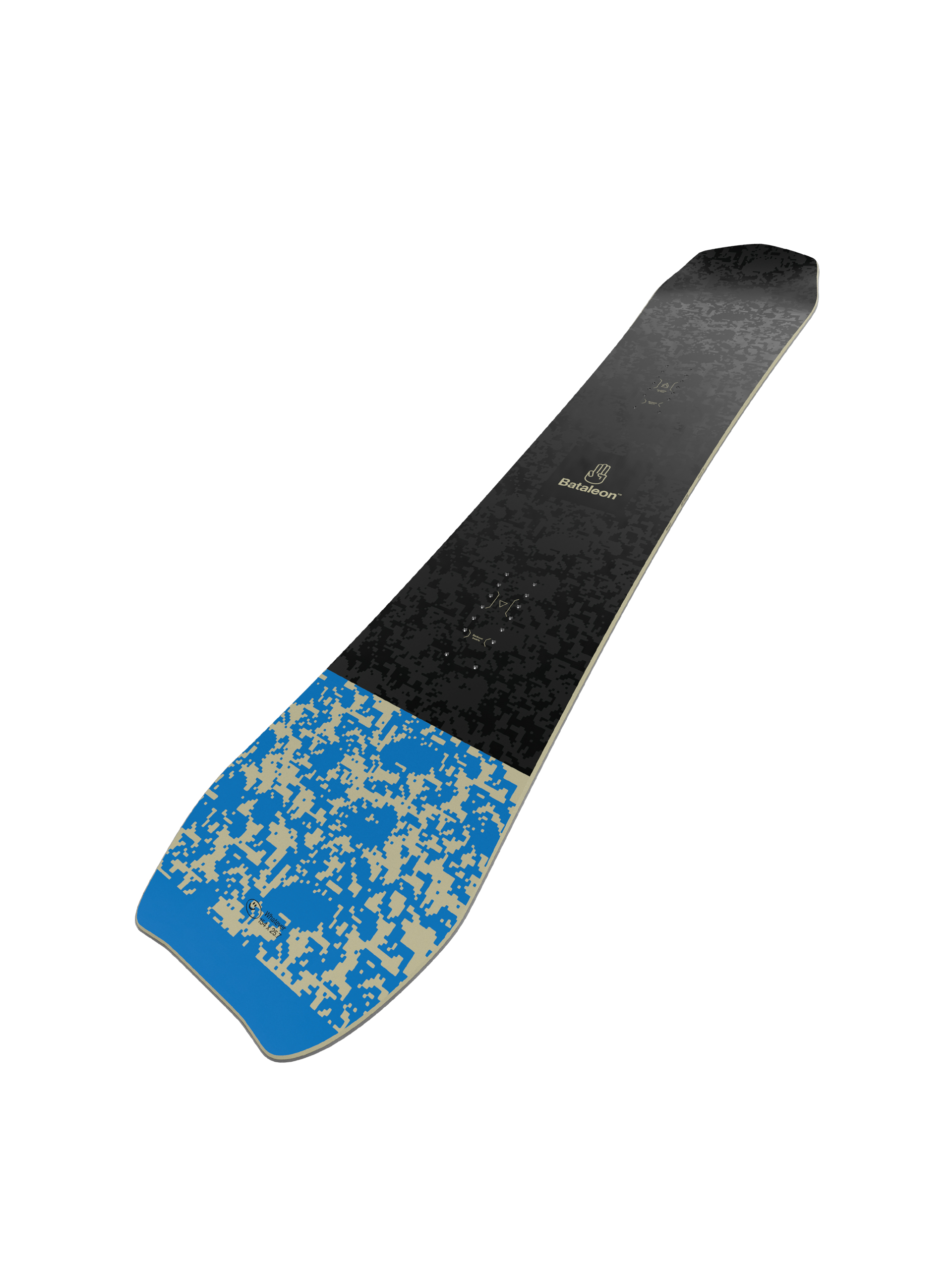 Pánská Snowboard Bataleon Whatever (white/black/blue)