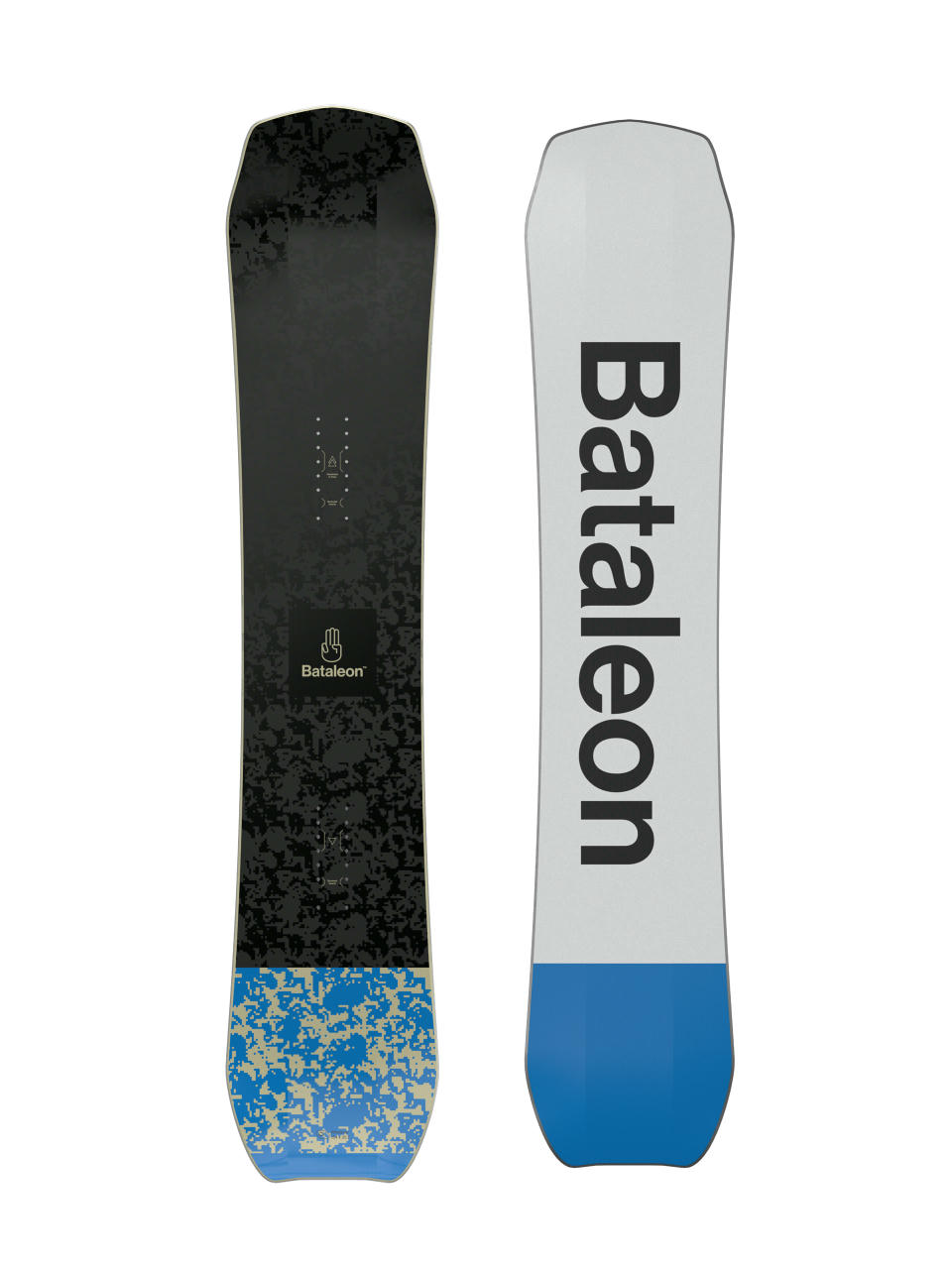 Pánská Snowboard Bataleon Whatever (white/black/blue)