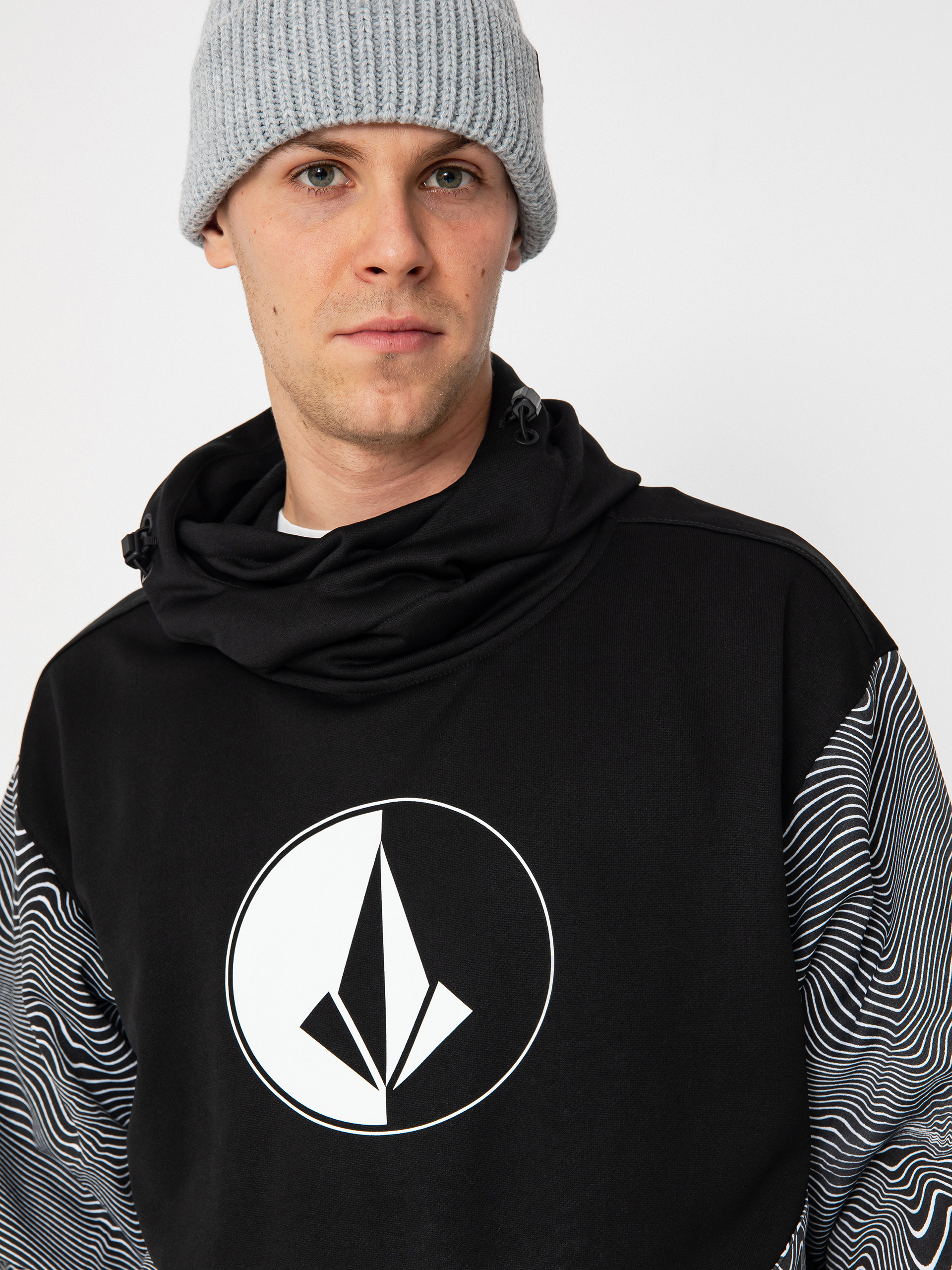 Pánská Termomikina  Volcom Hydro Riding HD (black print)