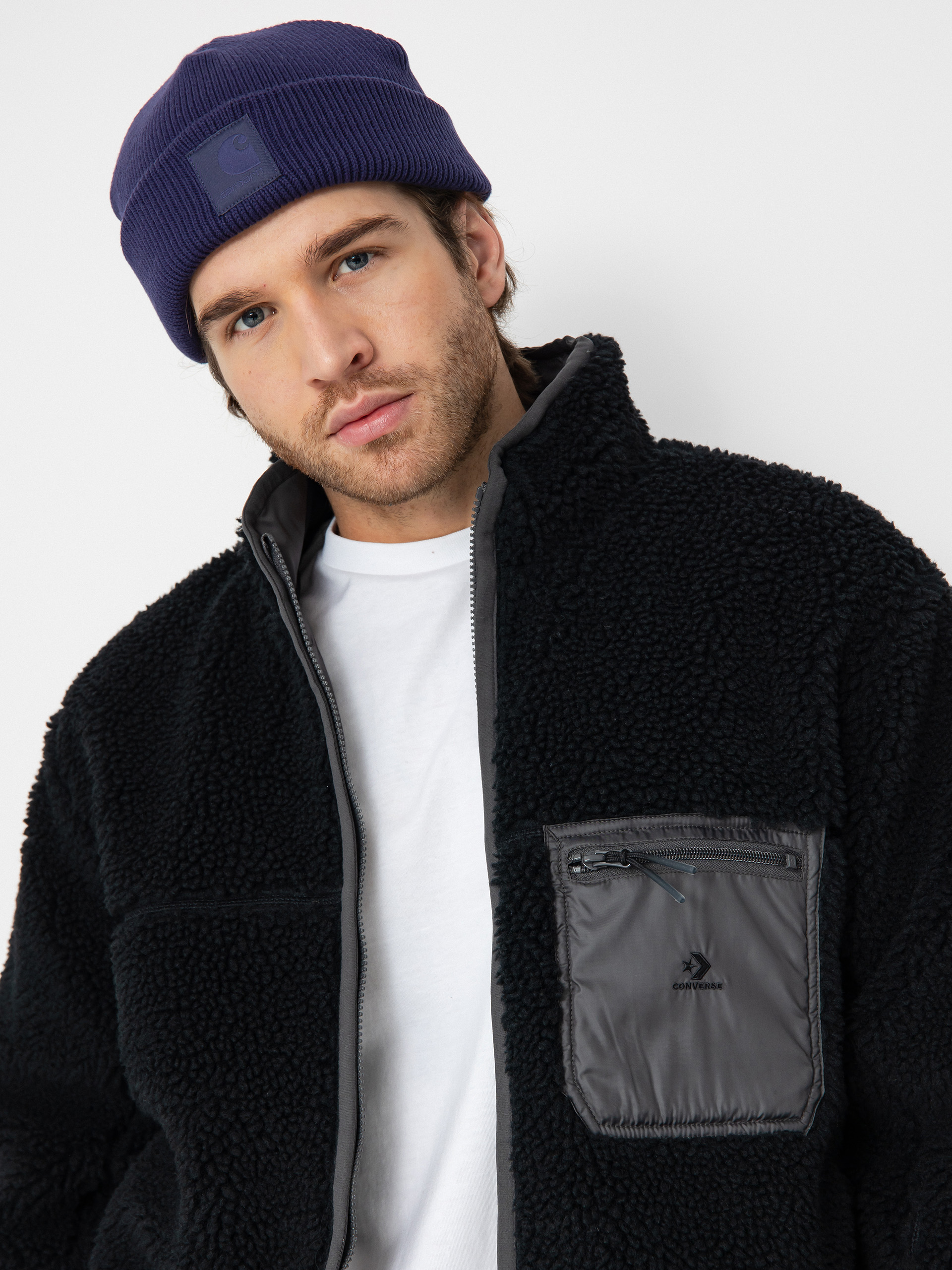 Bunda Converse Reversible Sherpa (converse black / dark matter)