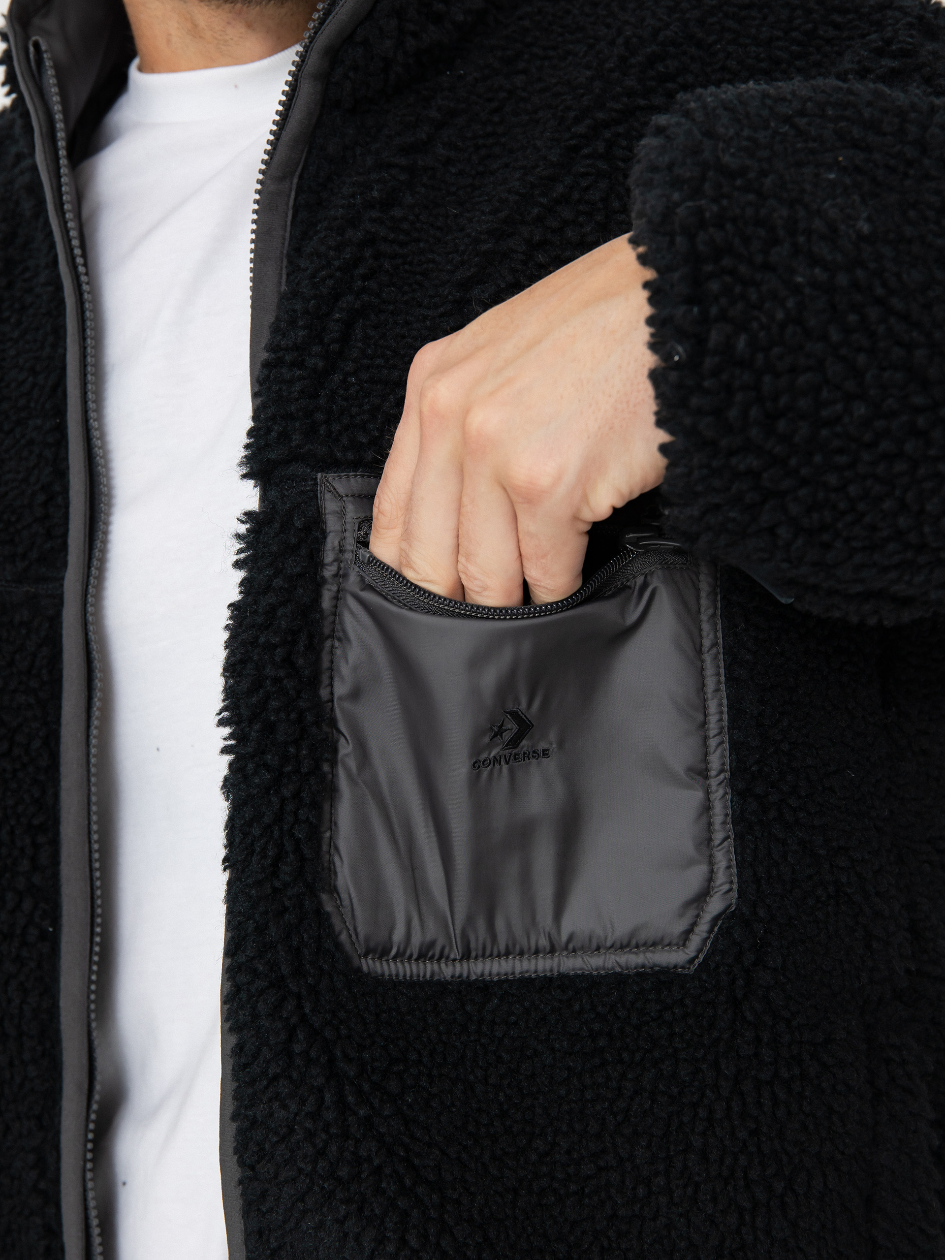 Bunda Converse Reversible Sherpa (converse black / dark matter)