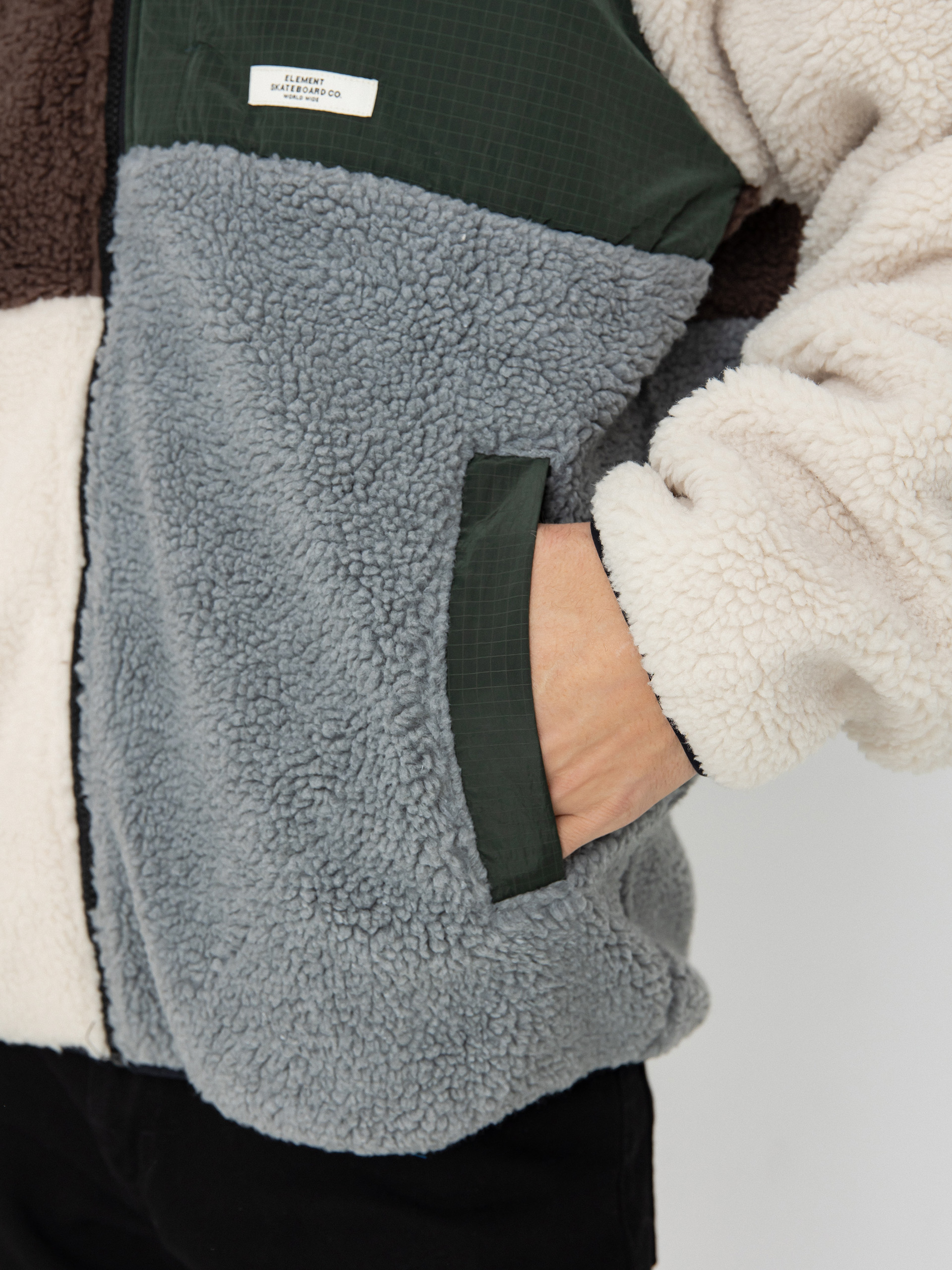 Bunda Element Wolfe Sherpa (multicolor)