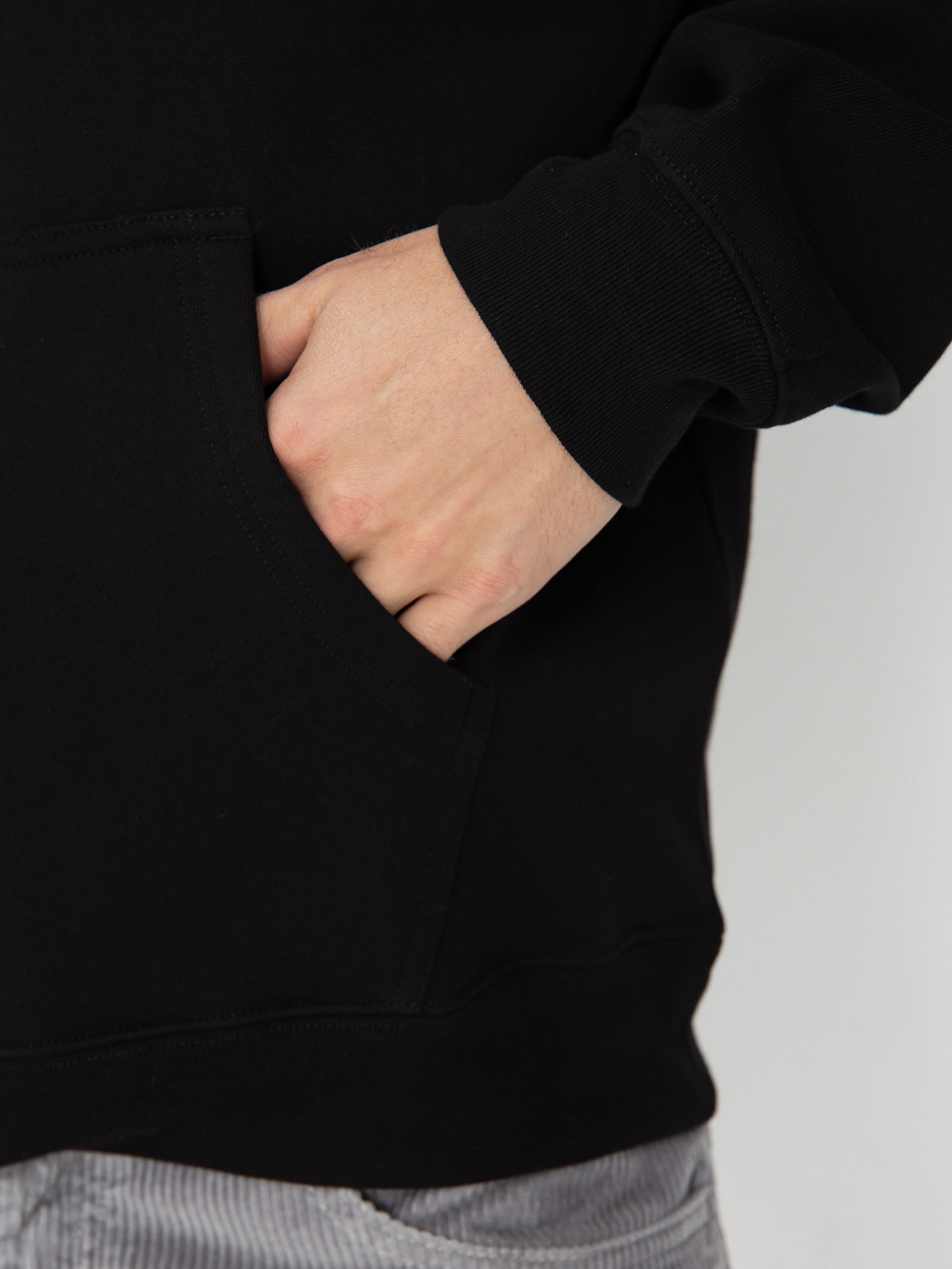 Mikina s kapucí Polar Skate Dave Bear HD (black)