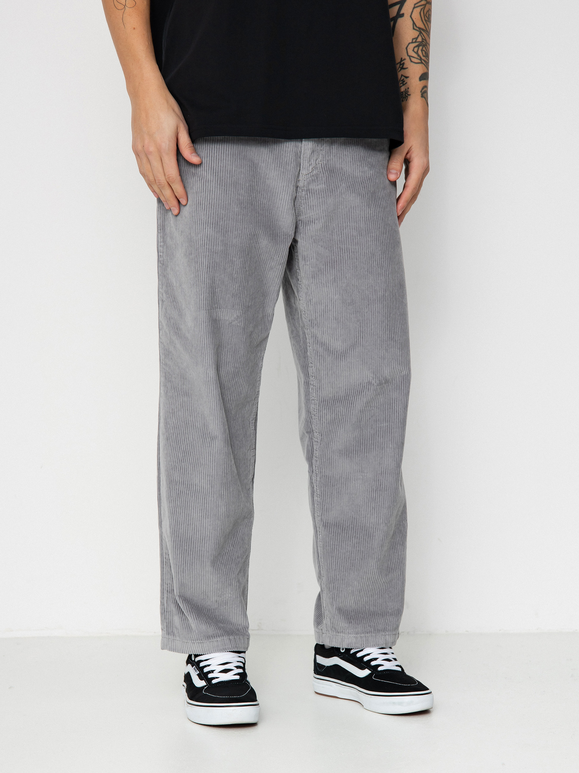 Kalhoty Polar Skate 93! Cord (silver)