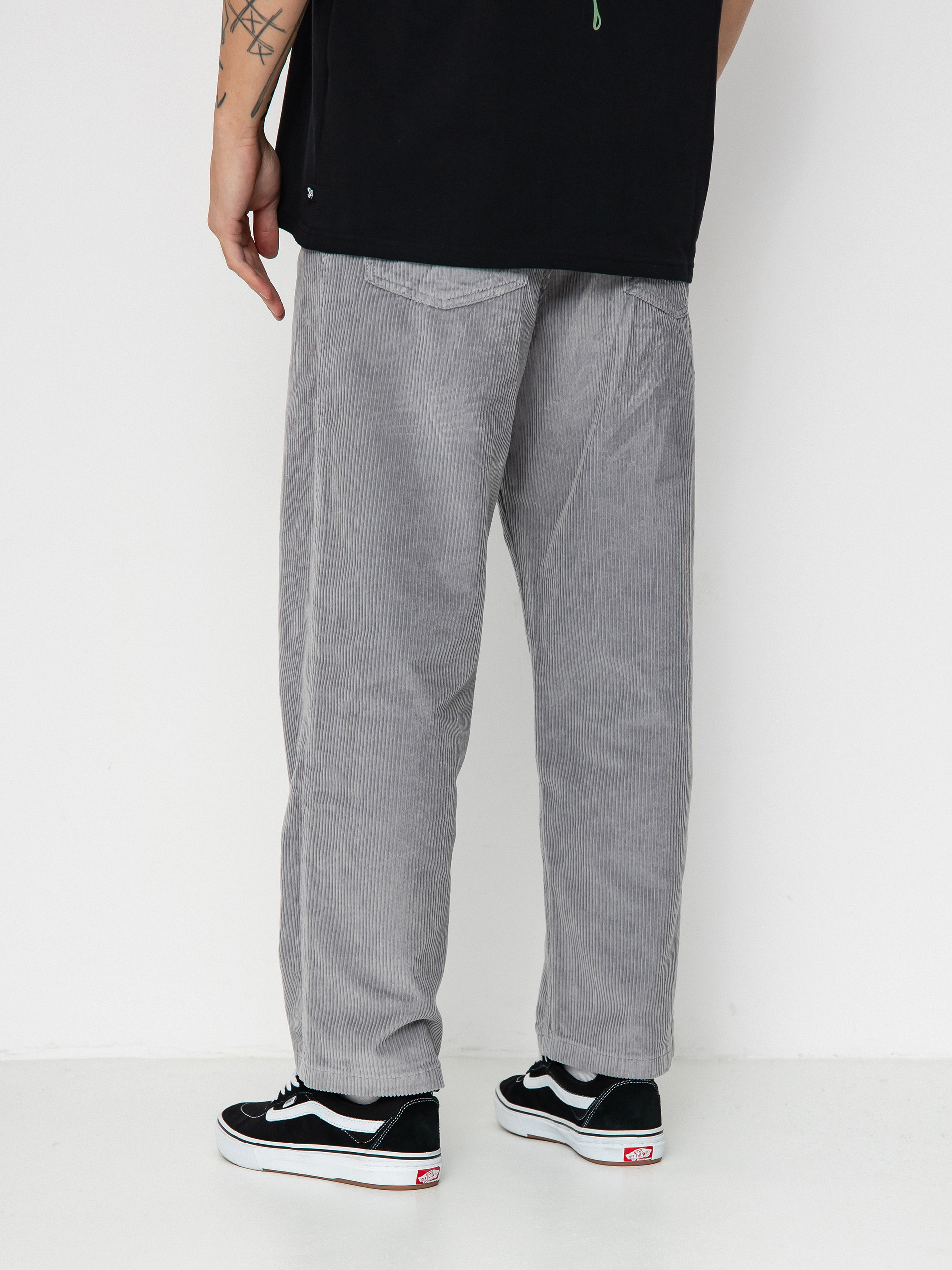 Kalhoty Polar Skate 93! Cord (silver)