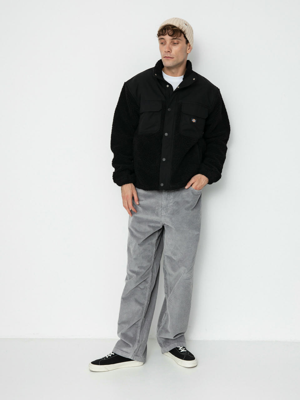 Fleecová mikina Dickies Pinesdale (black)