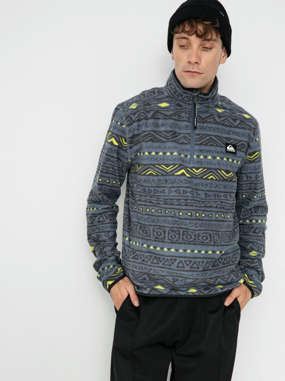 Pánský Fleecová mikina Quiksilver Aker (tribal heritage fs)