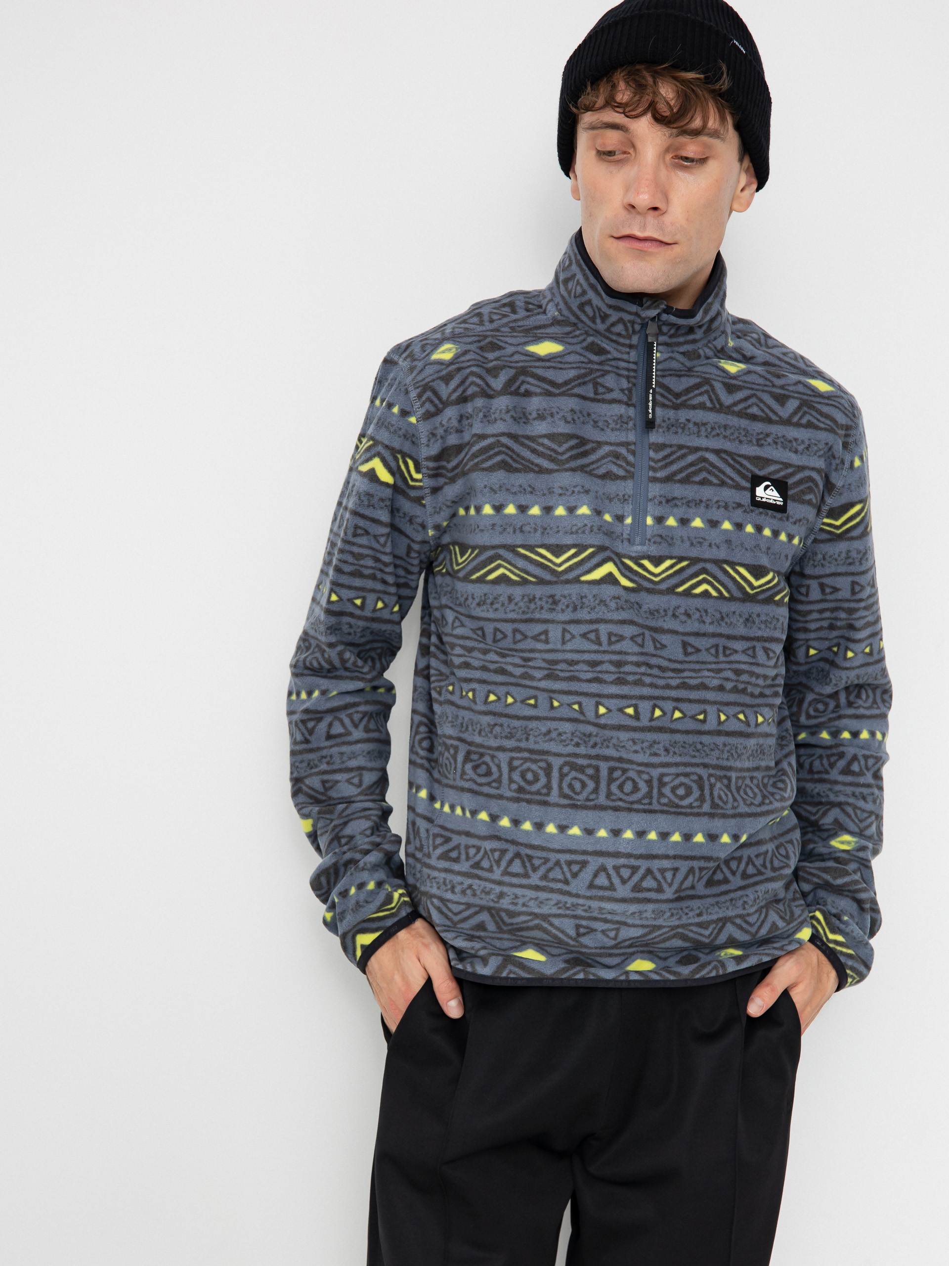 Fleecová mikina Quiksilver Aker (tribal heritage fs)