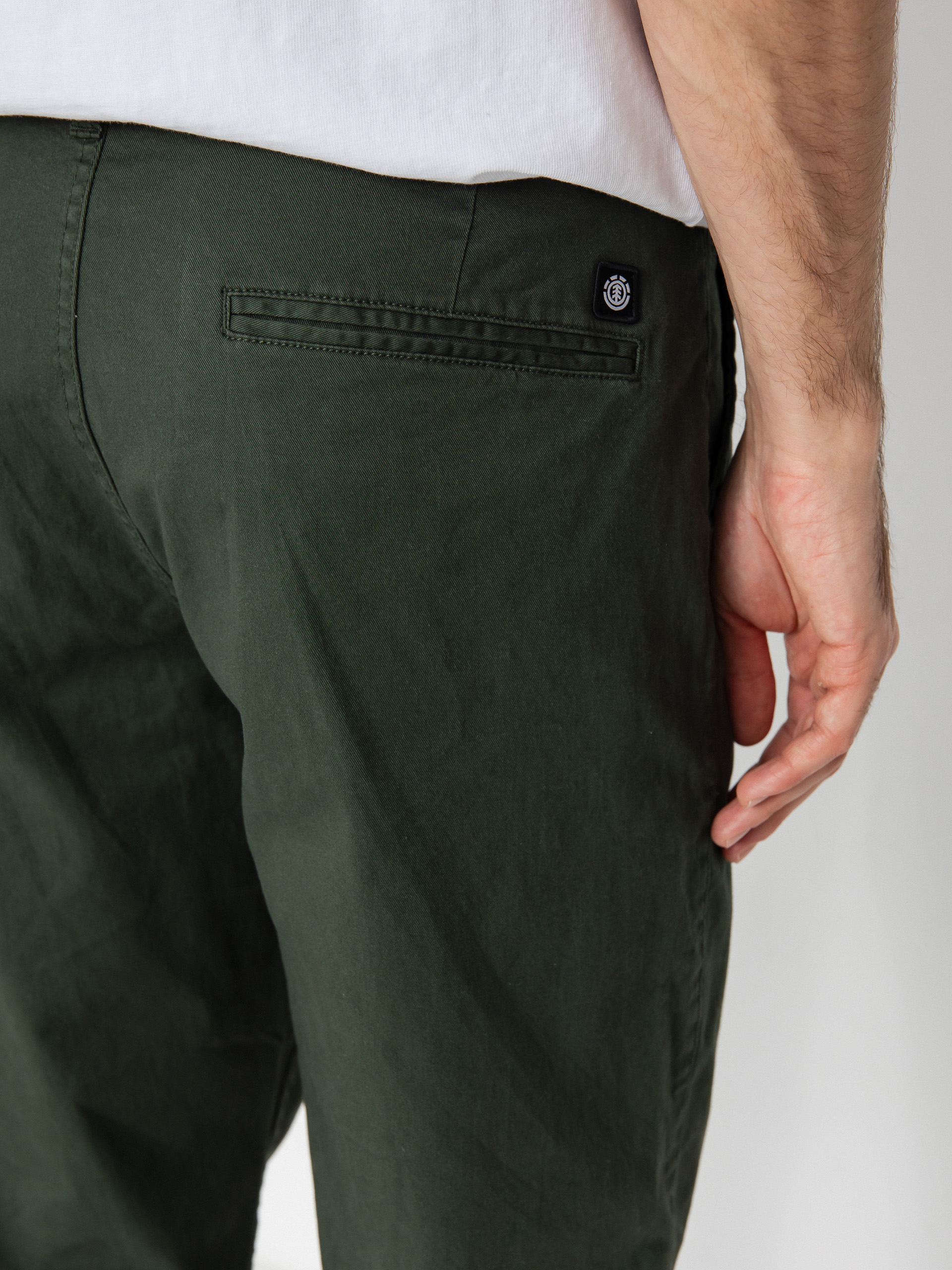 Kalhoty Element Howland Classic Chino (deep forest)