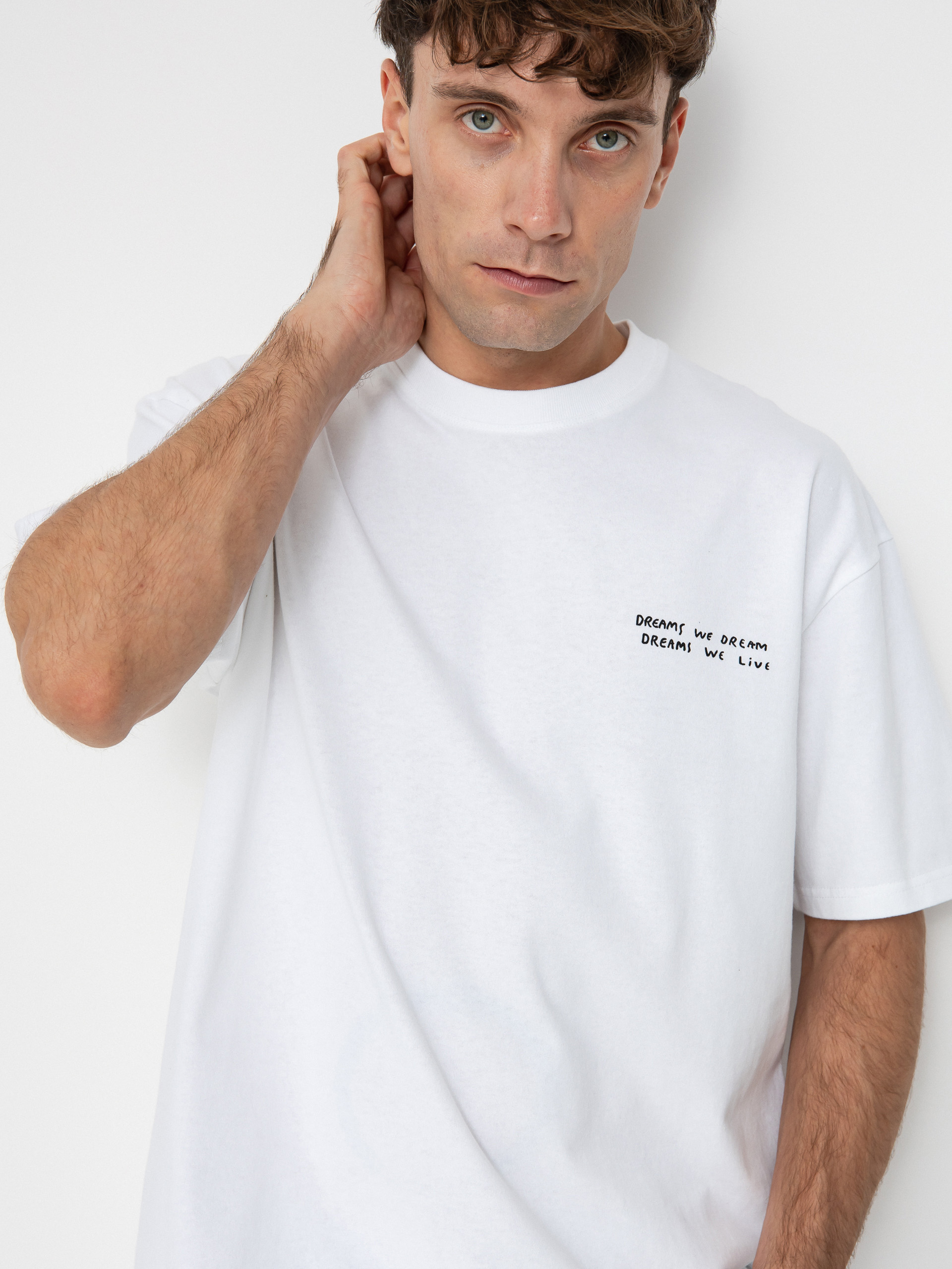 Tričko Polar Skate Dreams We Dream (white)