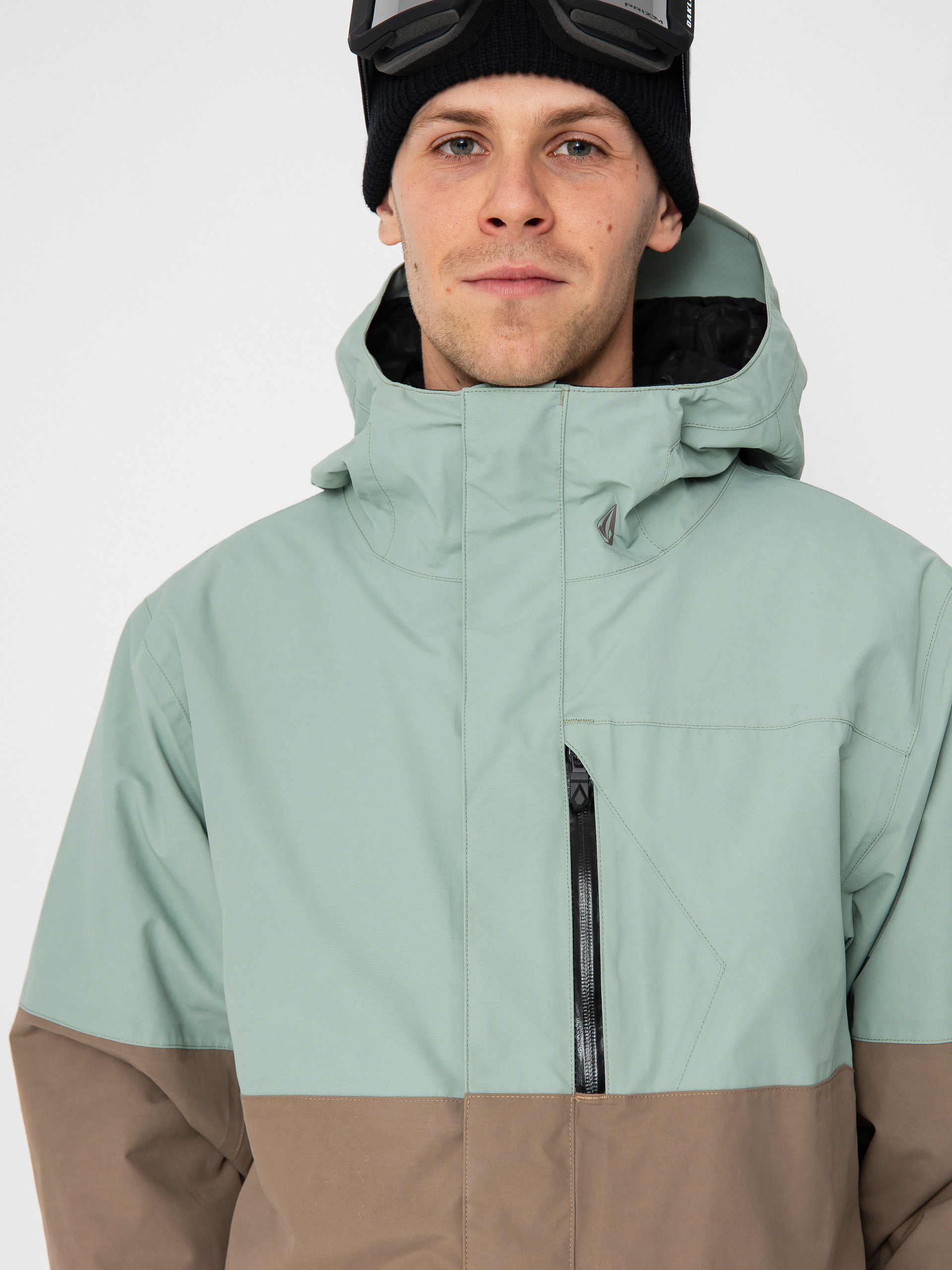 Pánská Snowboardová bunda Volcom L Ins Gore Tex (agave)