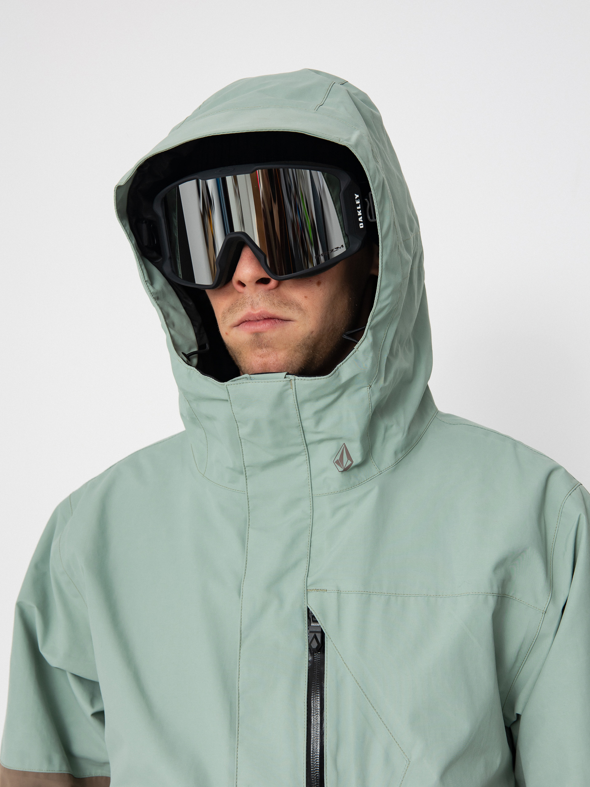 Pánská Snowboardová bunda Volcom L Ins Gore Tex (agave)